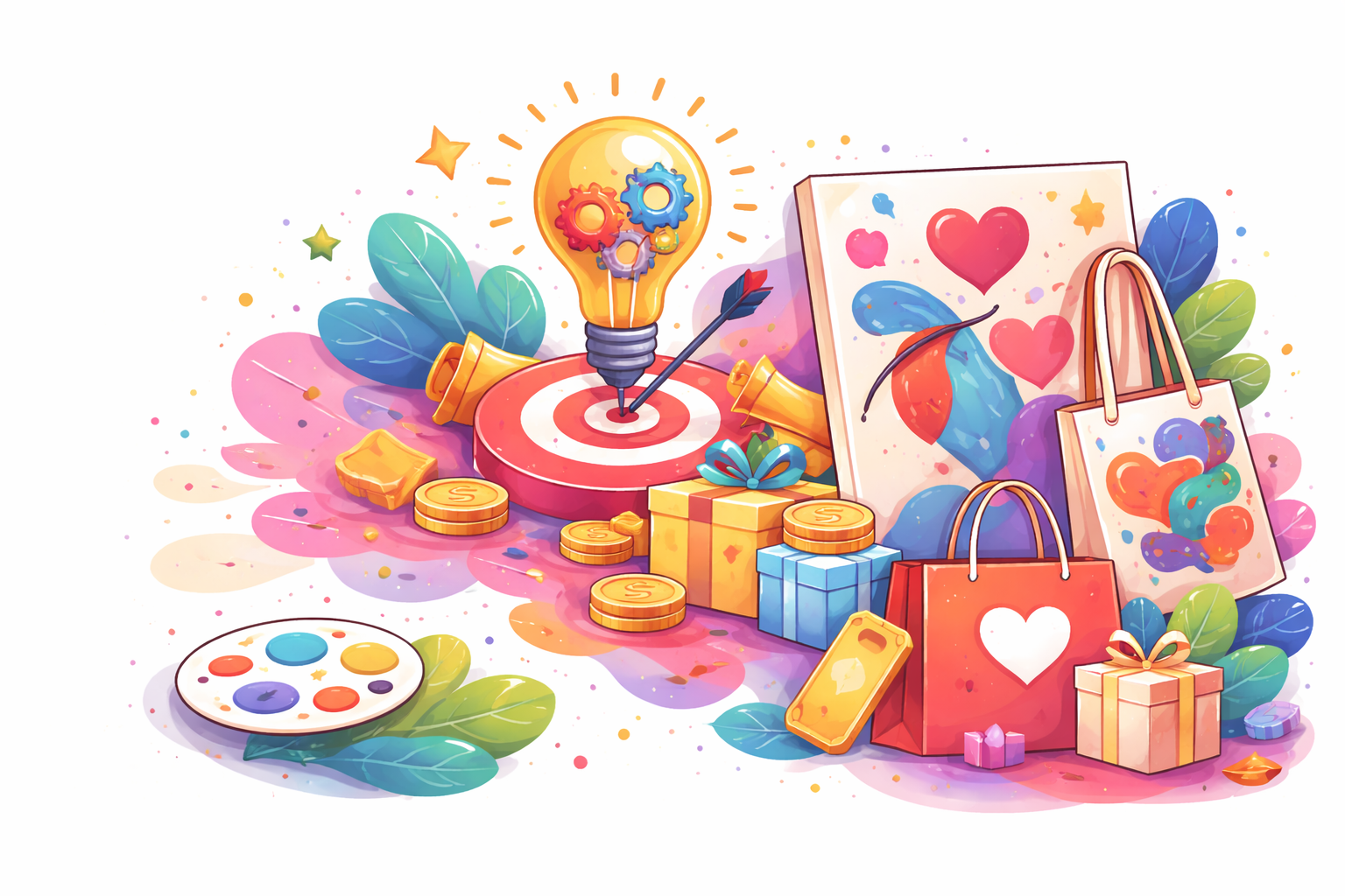 Creatividad aplicada: cuando el arte tiene un propósito comercial