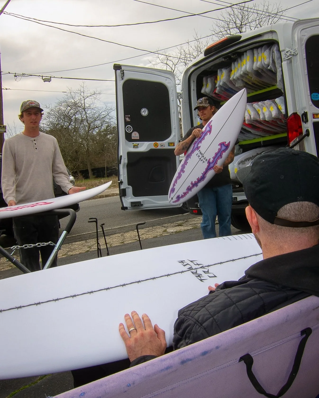 SUNDAY 12/7 at @bungersayville we will be posted up with the van/ dropping off a grip stock boards⛓️&zwj;💥 Anything in the van is also up for grabs🚨 if we don&rsquo;t have what you&rsquo;re looking for in the van, can have it to you in time for the