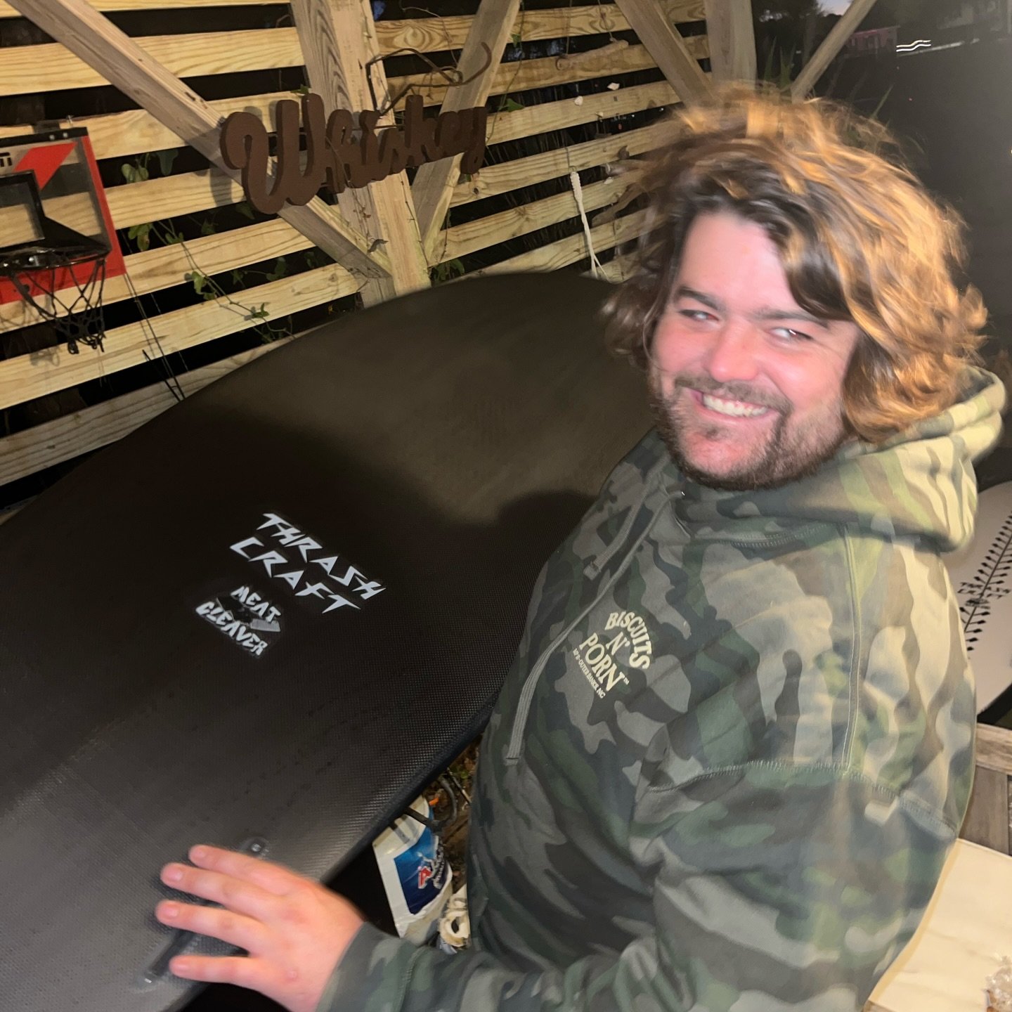 DA MEATS HAVE LANDED ⛓️&zwj;💥🍖 just dropped off a stock run of cleavers and kill devils to our blood brothers in obx.  Available today on the racks at the one and only @whalebonesurfshop 🚨🚨🚨heading to the Deep South and circling back through the