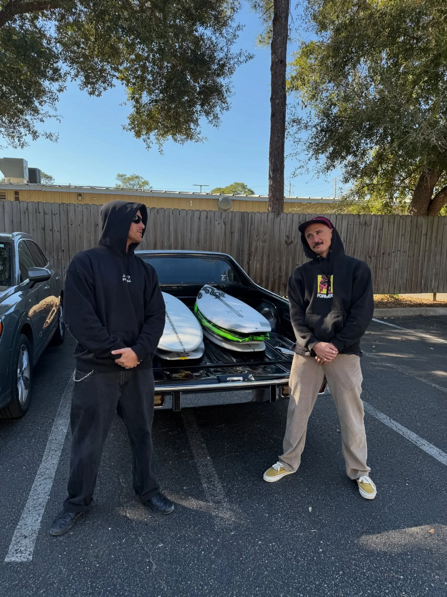 LAST STOP in ALABAMA on the way home from SF after two months on the road. Was sick to meet up w @kale_troha and get some boards in @foamsurfclub @foamcoffee as our first dealer in the Gulf/ BAMA.  swing by to grab some jet fuel coffee and scope some