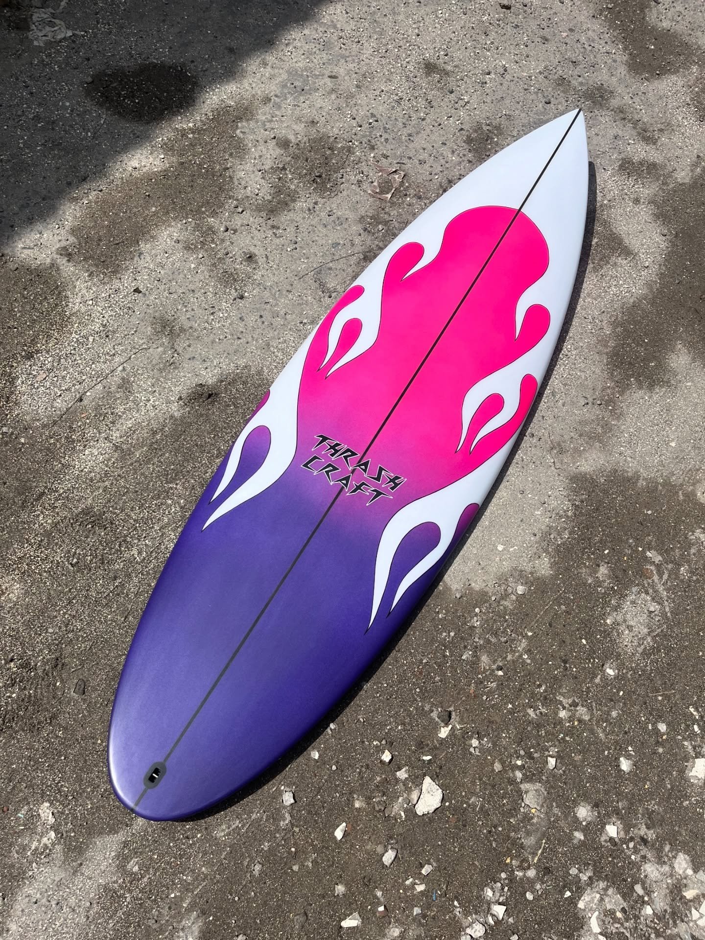 Custom KILL DEVIL heading to Santa Cruz for Andrew 🫡⛓️&zwj;💥🚨 #thrashtheprocess #killdevil
