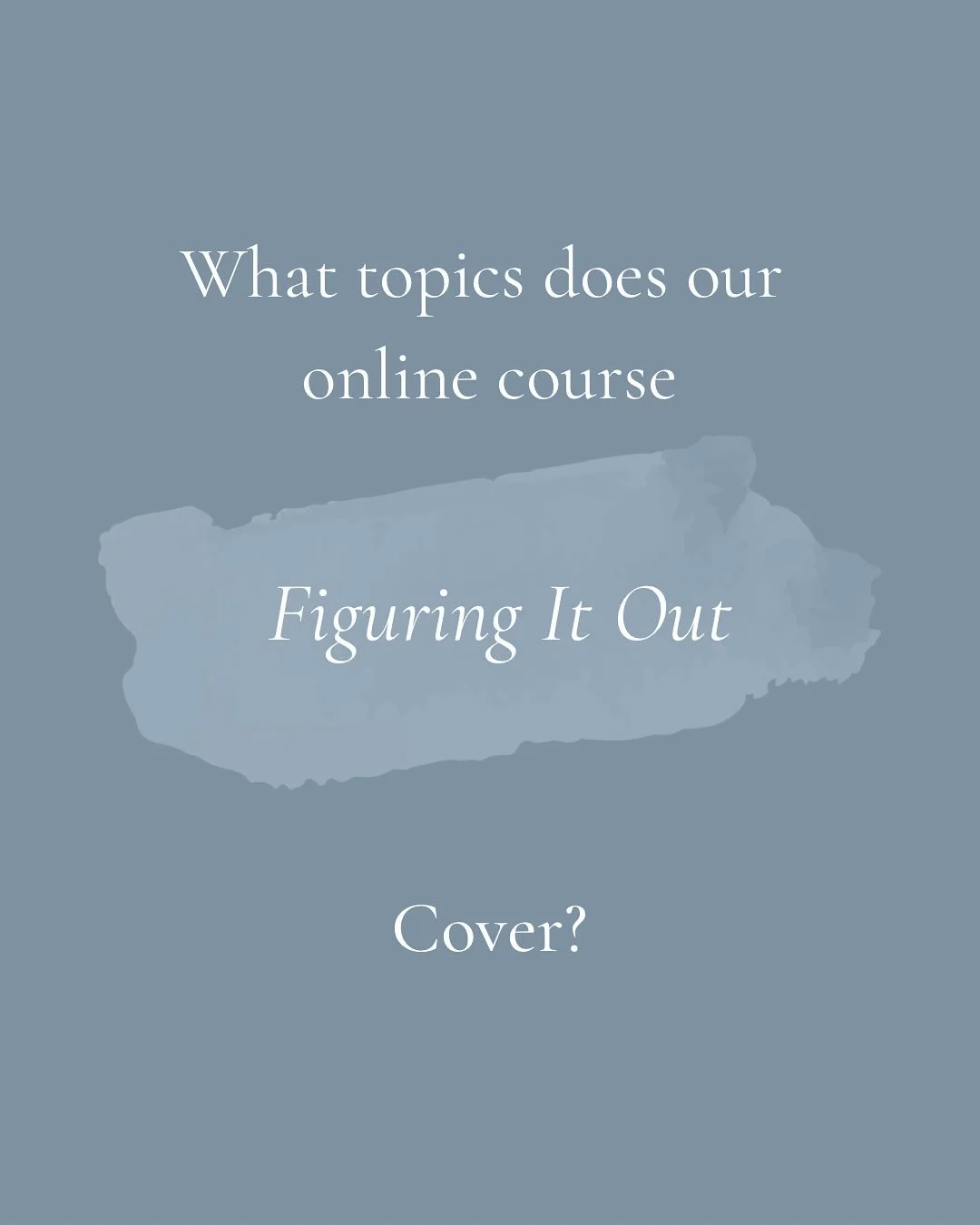 Have you heard?
We’re launching an online course at the end of this month! Join us to learn practical mental health skills to navigate life—because adulting doesn’t come with a manual!
Comment “course” to have the reg