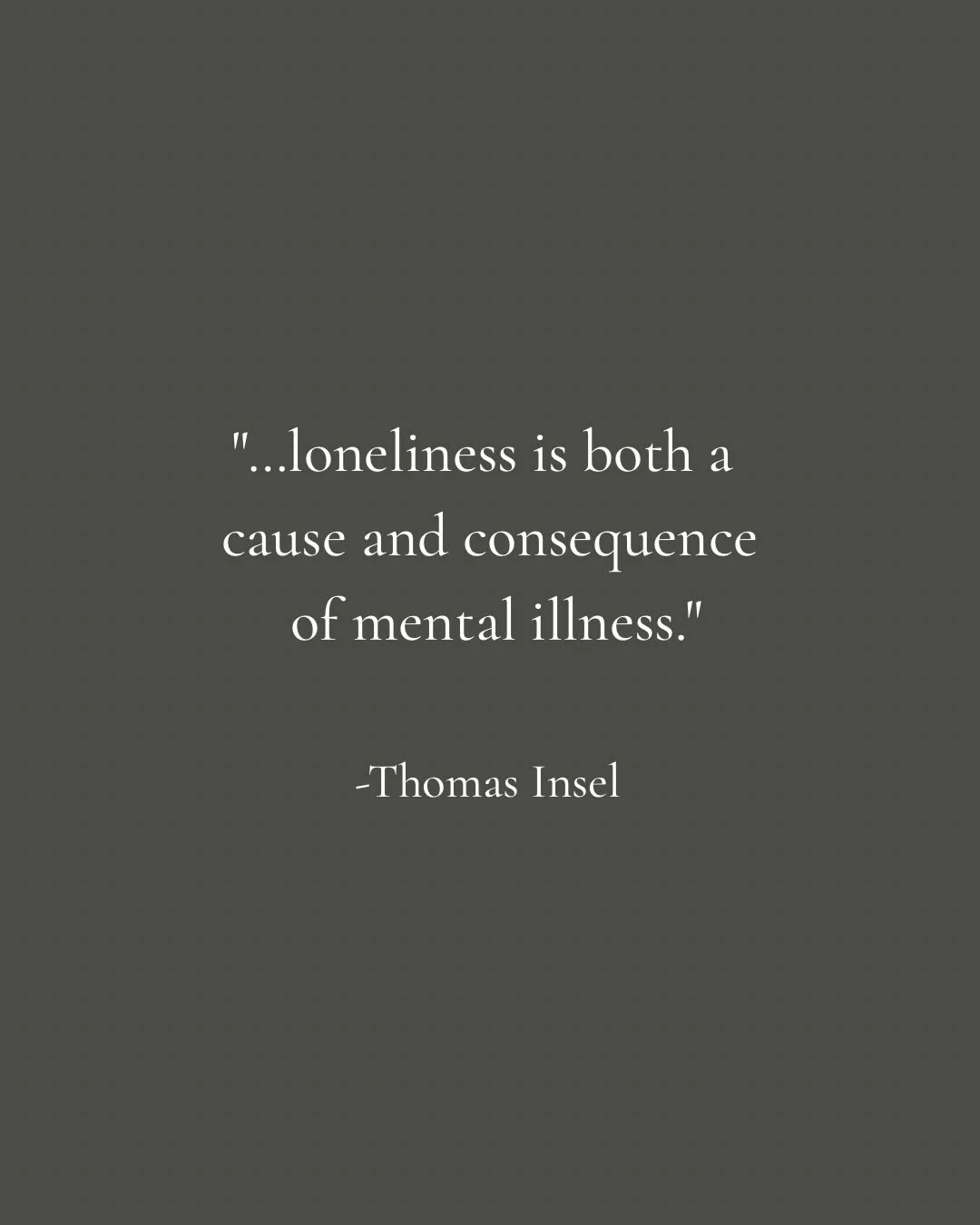 The Lord has entrusted us with stewardship over one another. 

Those who are struggling with mental illness may have a harder time caring for their person. We are called to come together as a community&mdash;welcoming, supporting, and loving one anot
