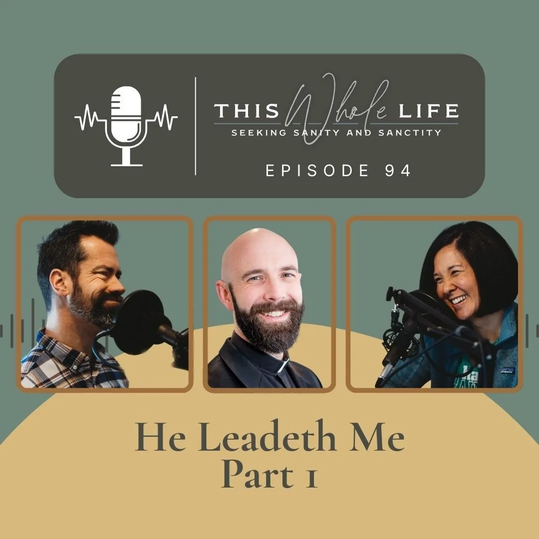 Does suffering have a purpose?
What does humility mean for me?
How can I tell God's will from my will?

In episode 94 of This Whole Life, Kenna, Pat &amp; Fr. Nathan kick off their Lenten book study on He Leadeth Me by Fr. Walter Ciszek. In part 1, t