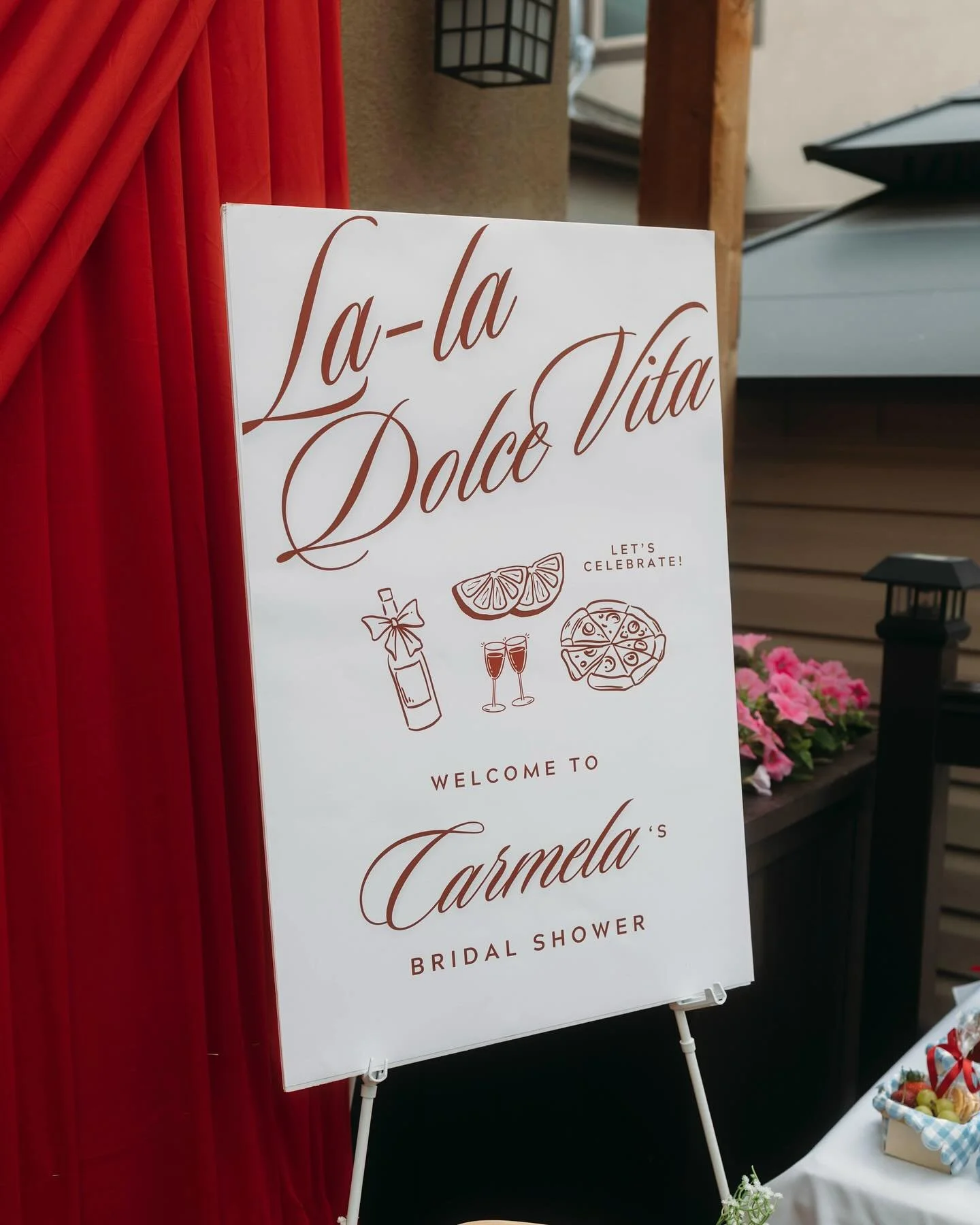 One thing I&rsquo;ve realized when witnessing a bridal shower like this is the importance of celebrating your loved ones WELL 🤌🏼🤌🏼🤌🏼 These women didn&rsquo;t just say &ldquo;we have Italy at home&rdquo; but actually took us there with all the d