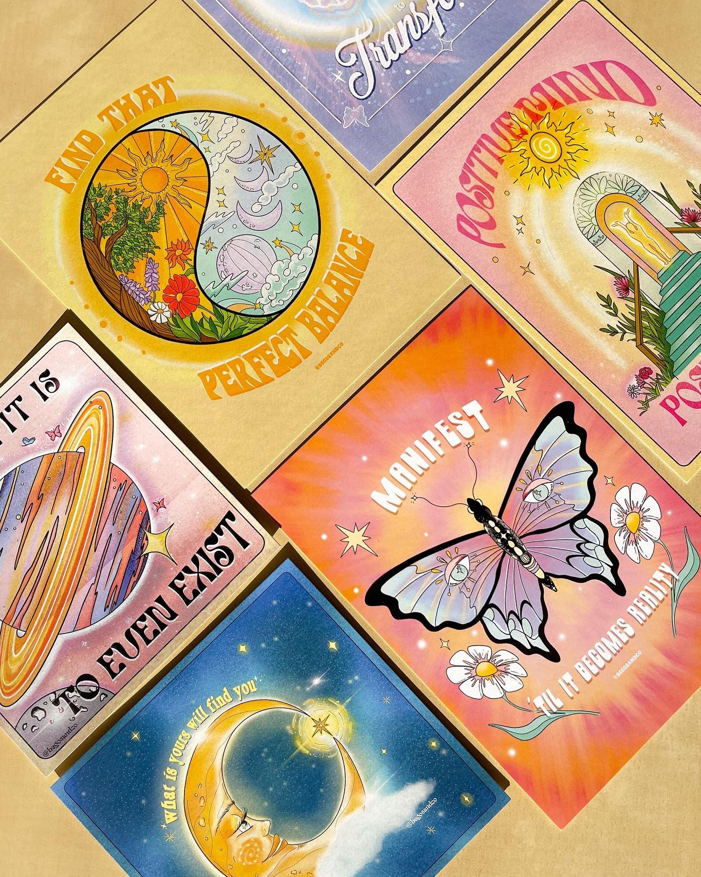 Art prints are here!🎨🌅🌌 so excited for this mini shop update! Hope you love them as much as I do 🧡

Just for today &amp; tomorrow (1/13) ➪ if you buy 3+ prints get 1 free! Link in bio to shop 🌞🌝

Make sure to DM me or send me a message through 