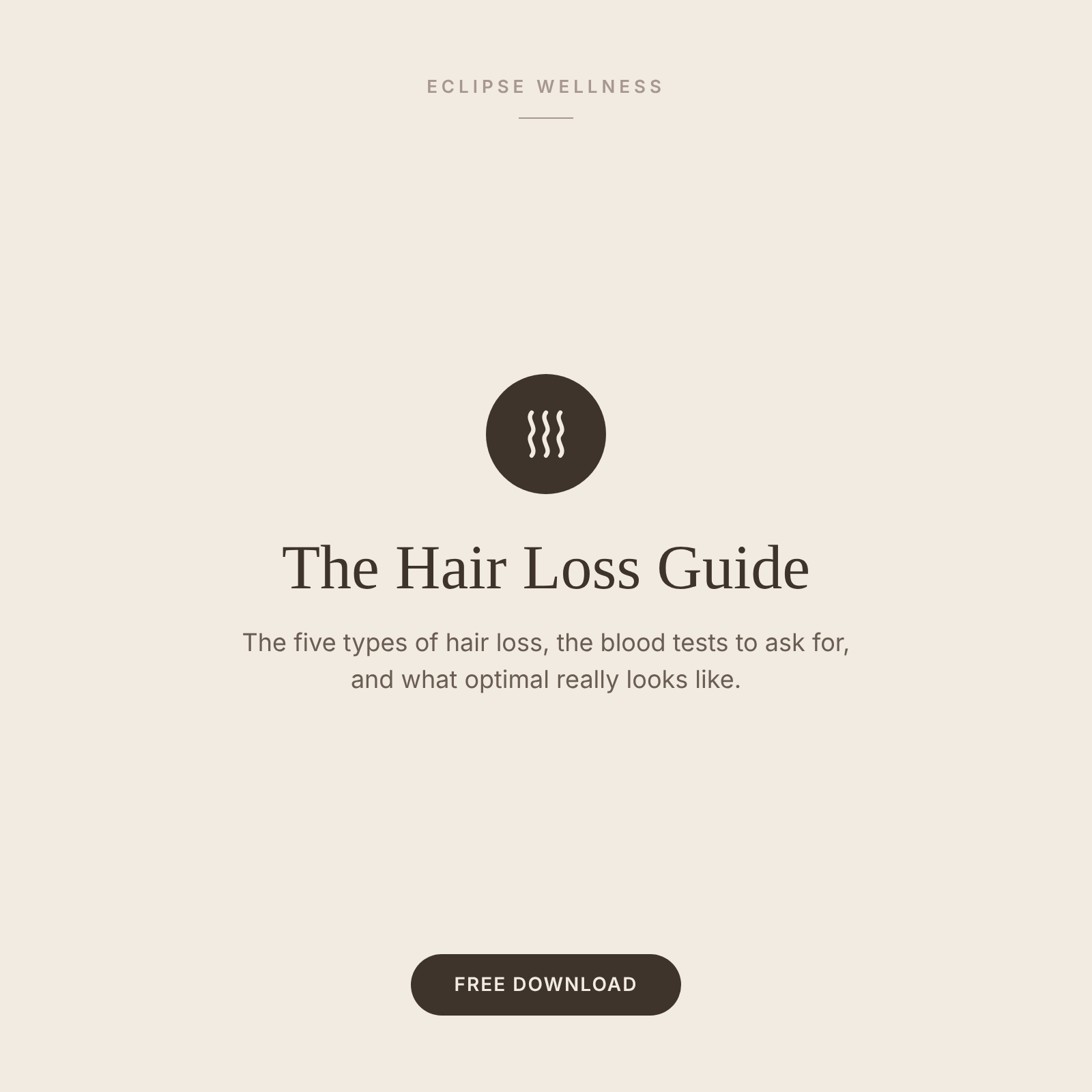 Heal your hair loss