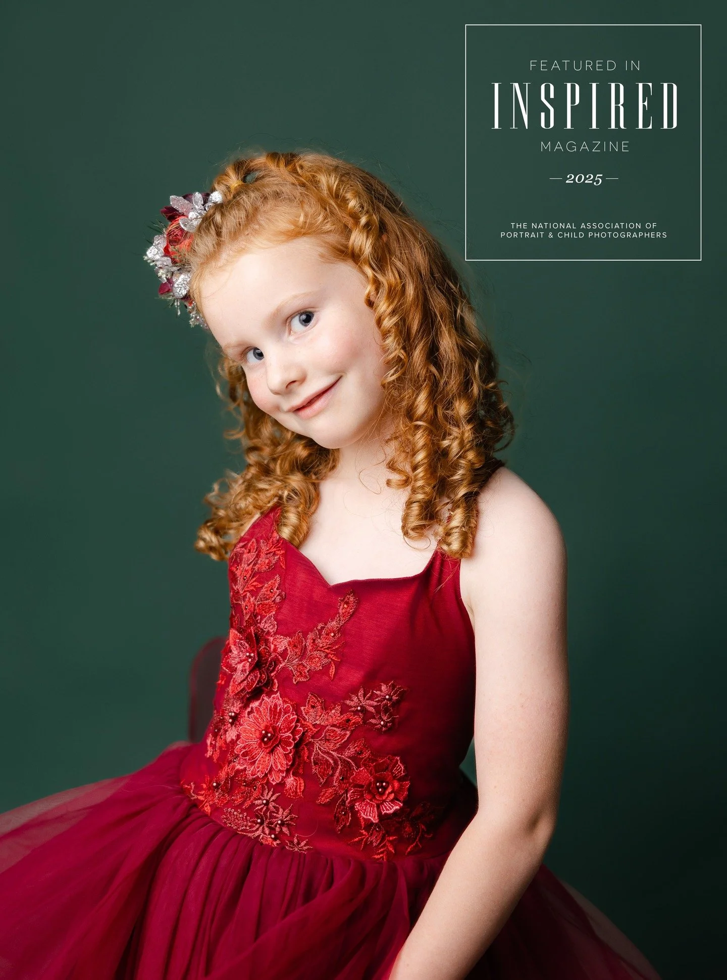 It is such an amazing honor to be published in the quarterly "Inspired" magazine for NAPCP.

These dream dress sessions are meant to be special for the girls that I photograph, and this one was no exception. Young girls have so many voices 