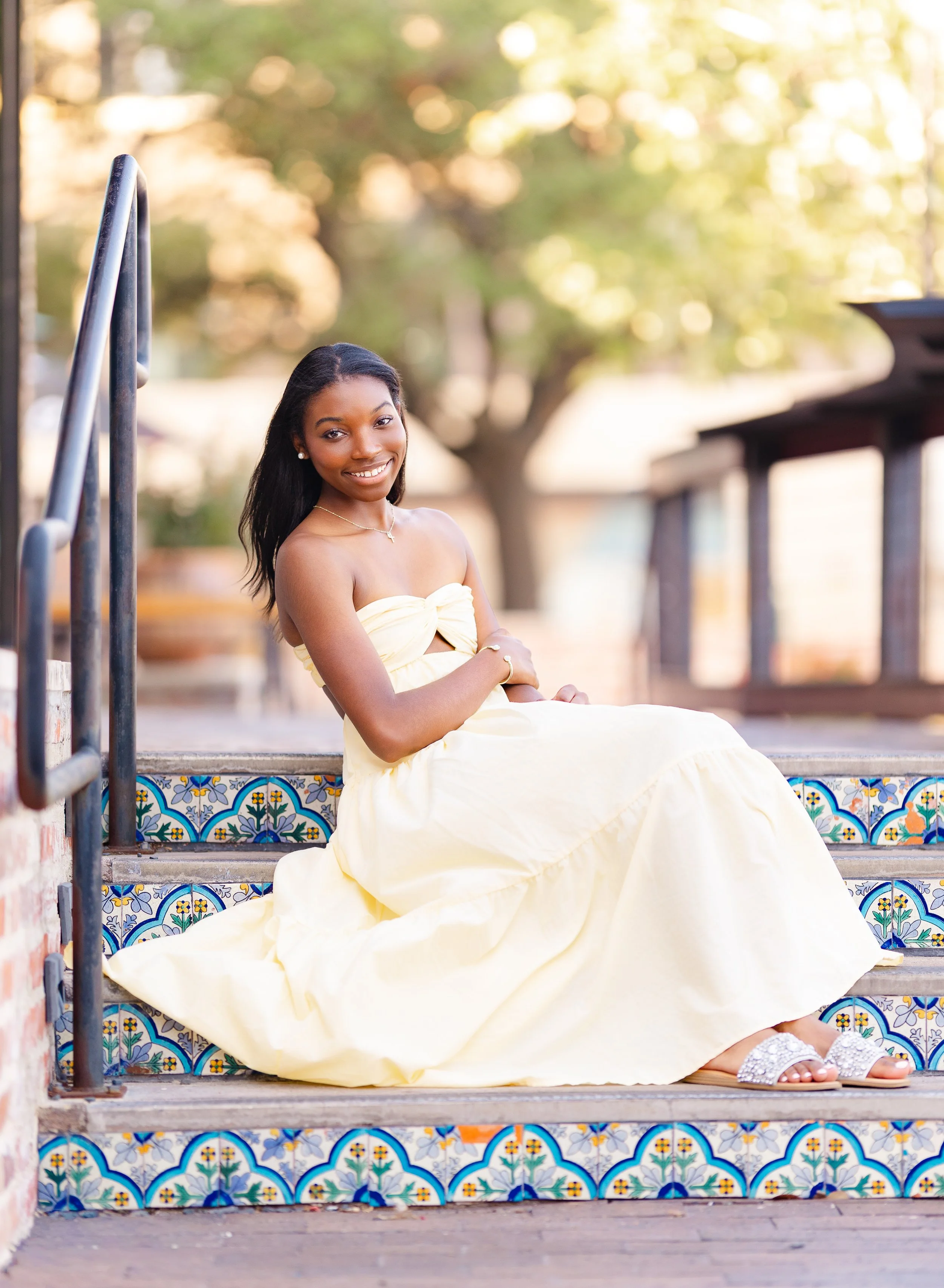 Alexis’s Senior Session at Century Square