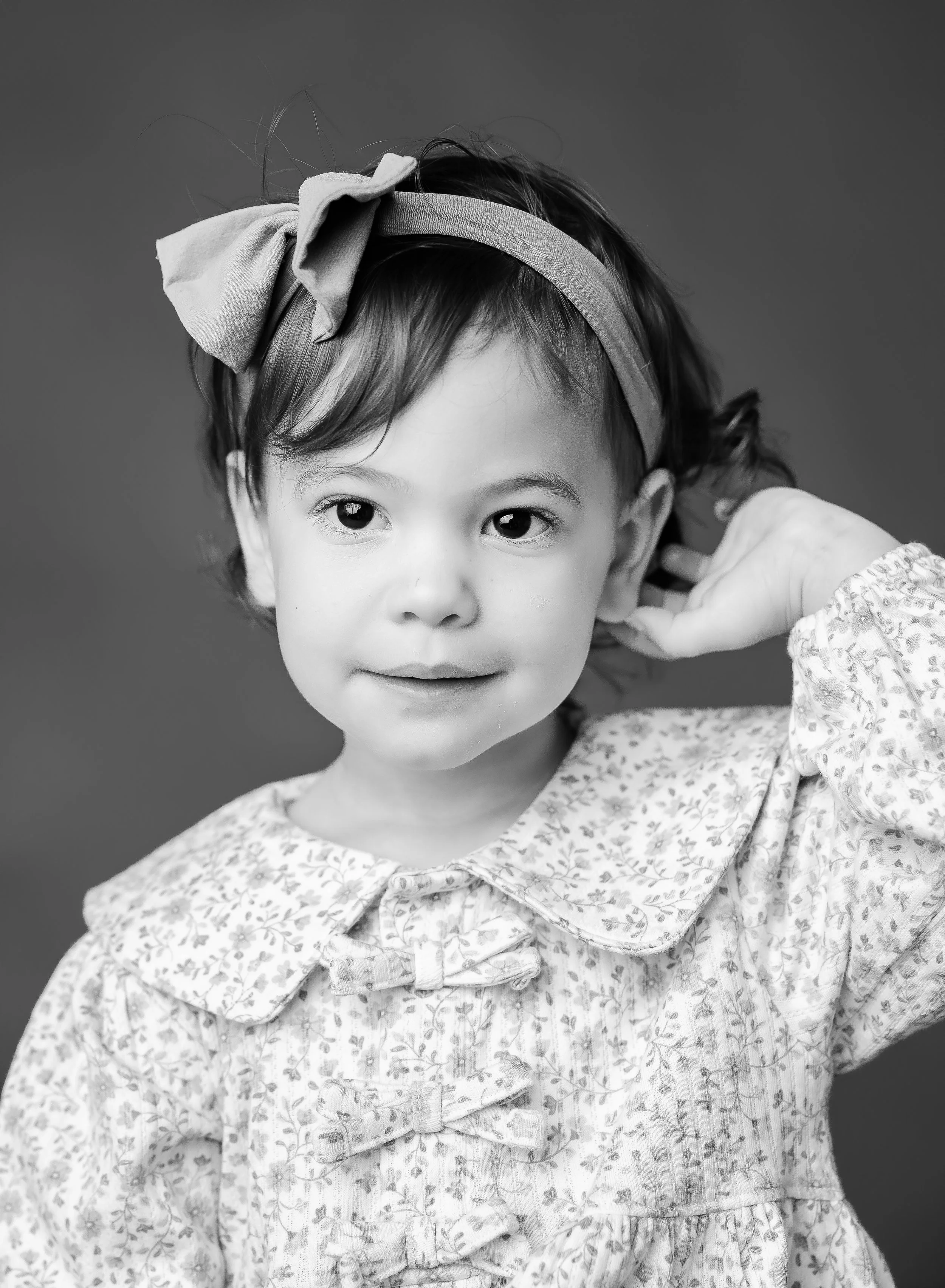 Timeless studio family portraits in College Station TX