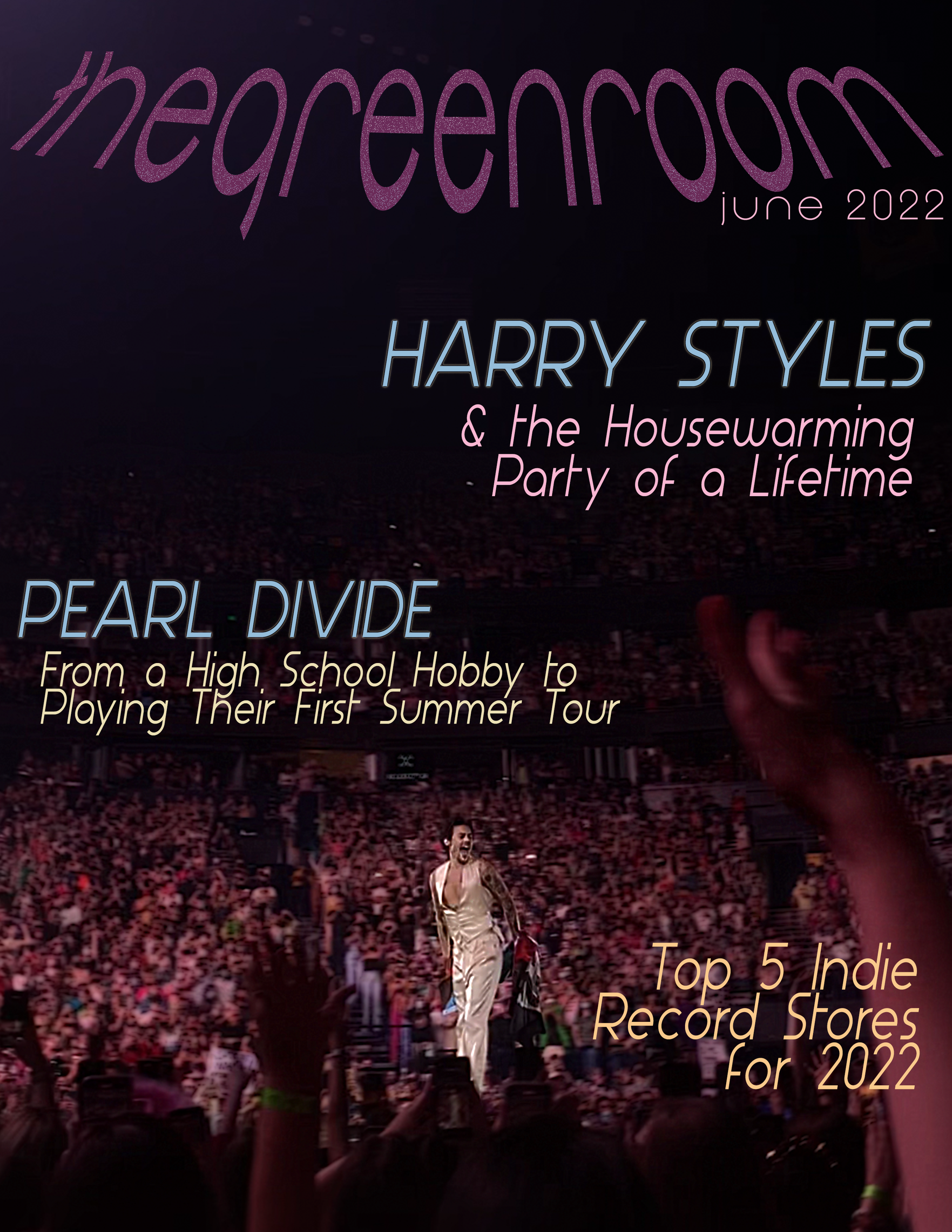 Personal project, mock magazine cover.