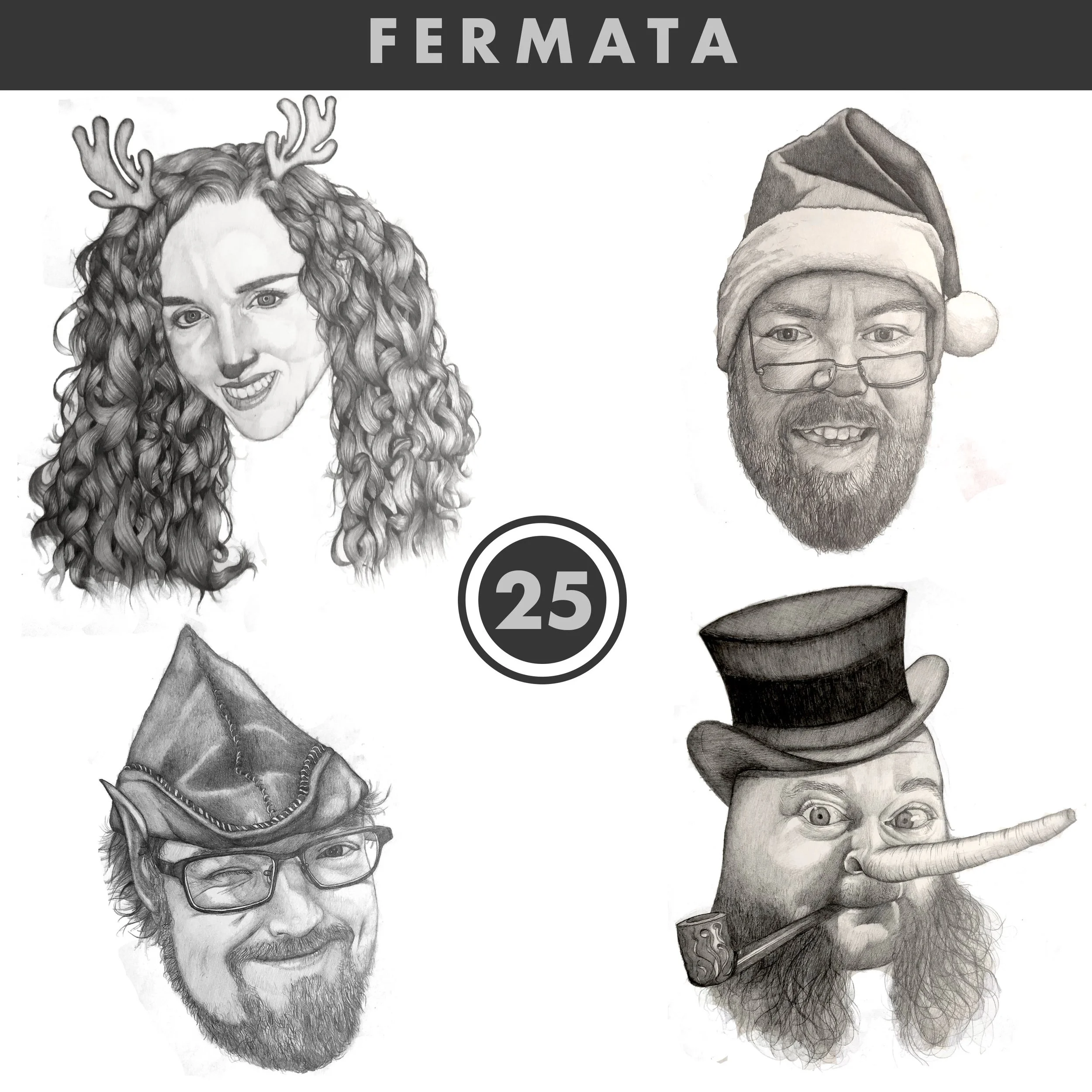 Single design for "25" by Fermata Caesura