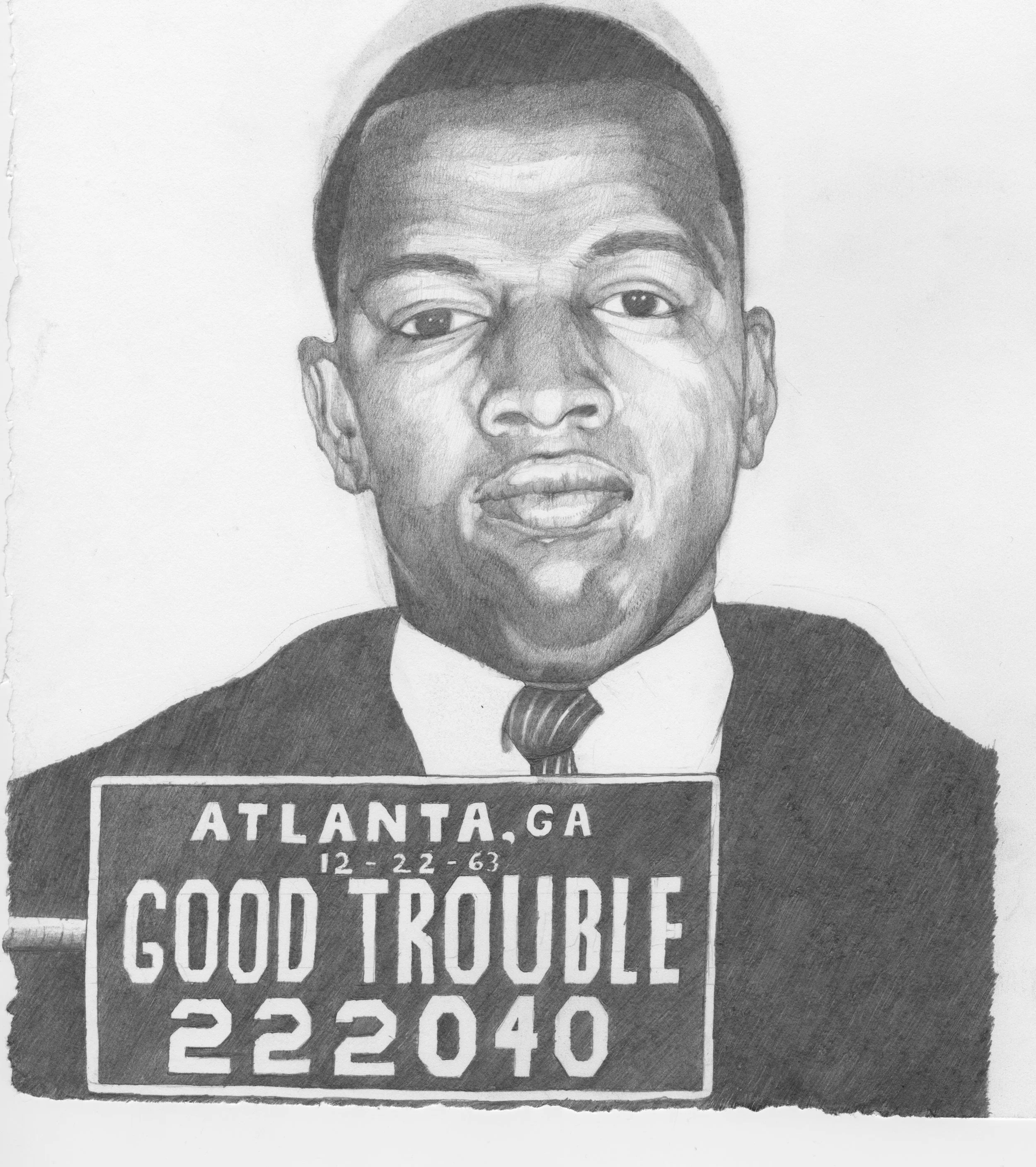 "Good Trouble" Portrait of John Lewis