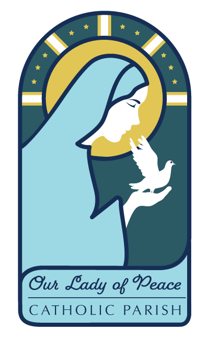 Logo design for "Our Lady of Peace Catholic Parish"