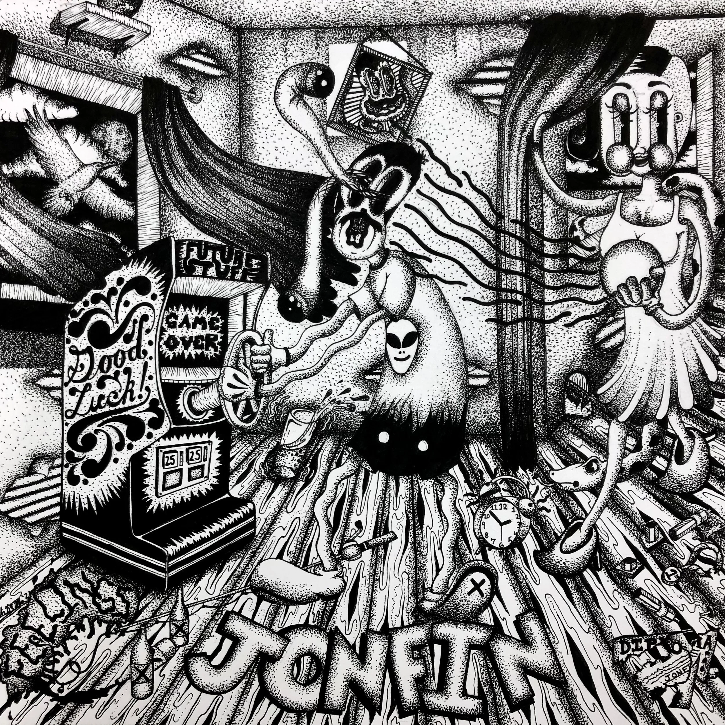 Digital album cover for "Jonfin"