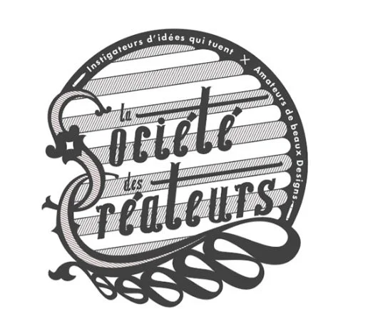 Vector logo for "Le Societe des Creatures"