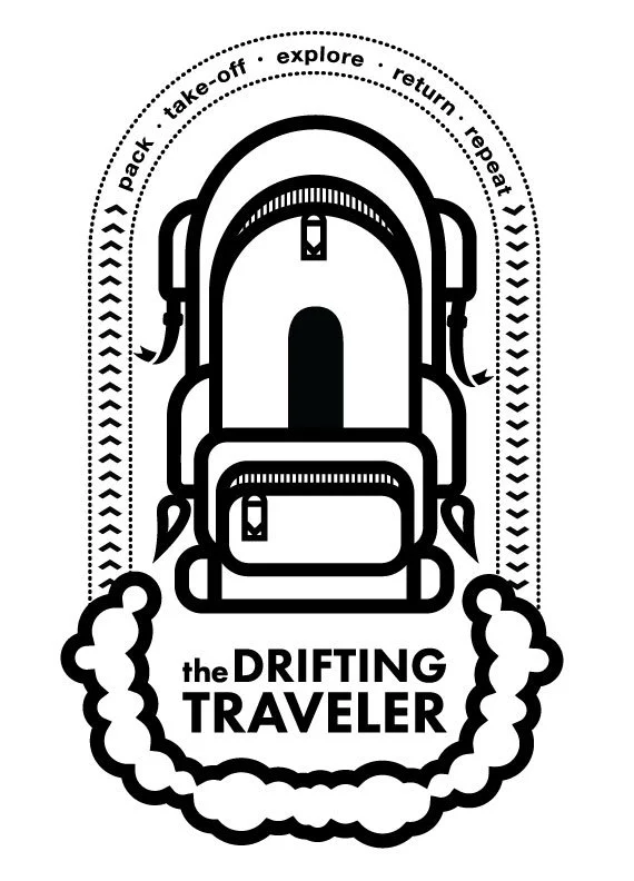 Logo for my younger brother Alex, "The Drifting Traveler"