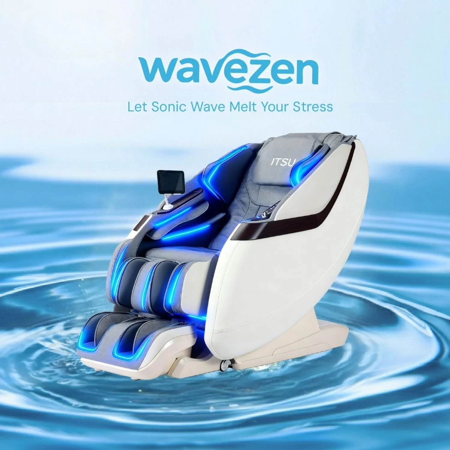 Wavezen | Massage Chair | 4D Sonic + 170° Spinal Stretching