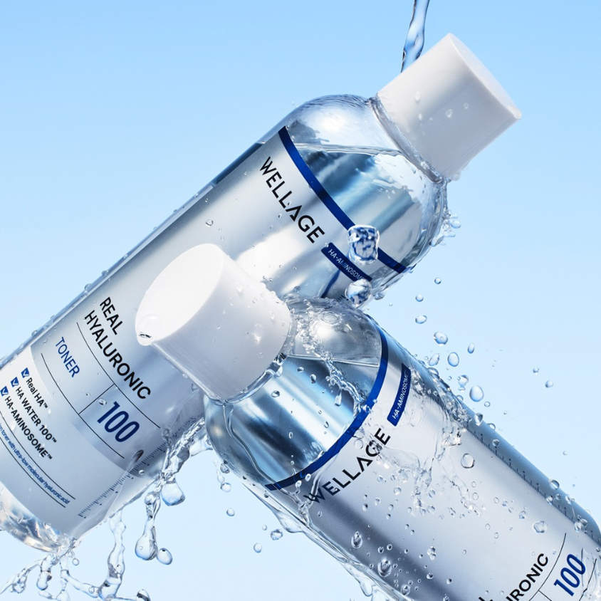 Wellage Hyaluronic Toner: Deep Hydration & Skin Plumpness