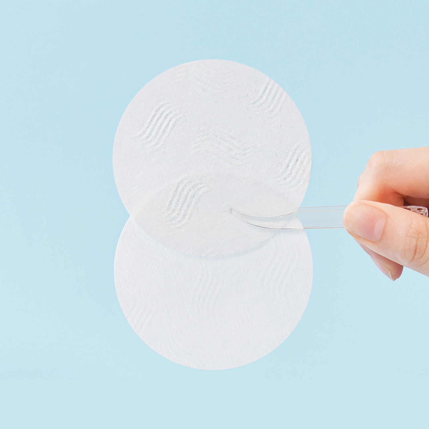 Wellage Real Hyaluronic Blue Toner Pad - Plumping Hydration