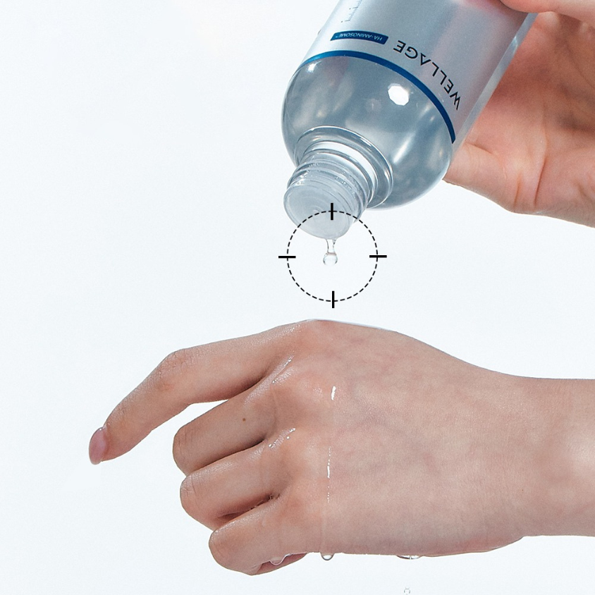 Wellage Hyaluronic Toner: Deep Hydration & Skin Plumpness