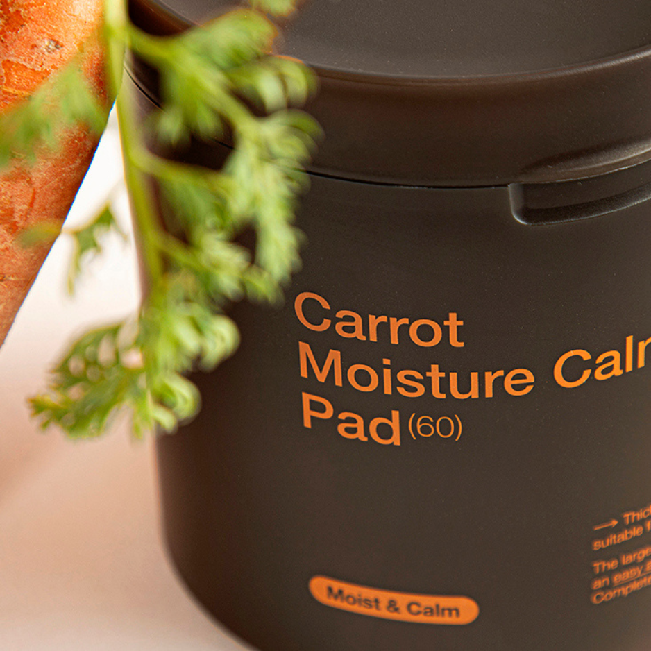 Mediheal Carrot Moisture Calming Pad - Hydrating Skin Care