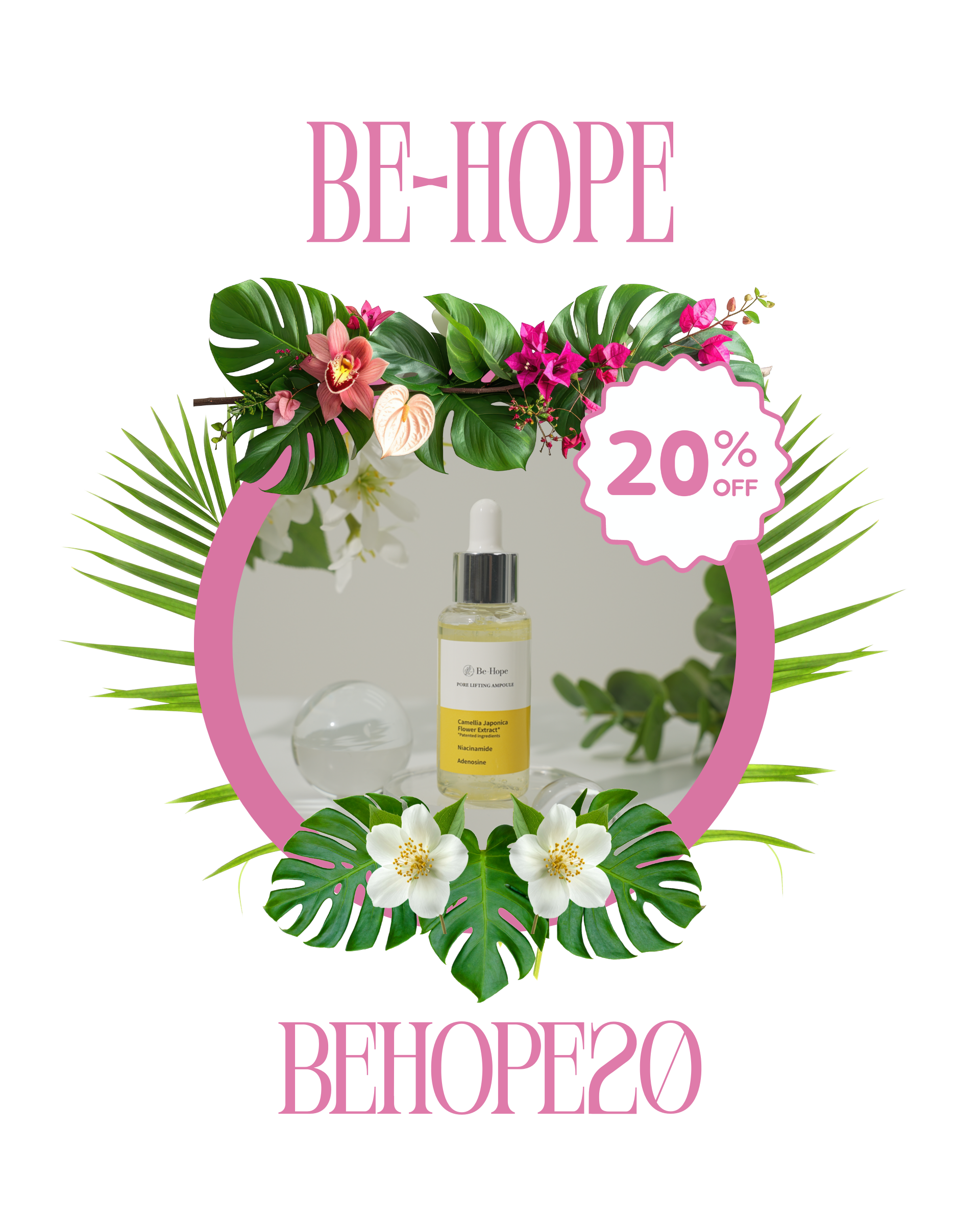 Use Code: BEHOPE20