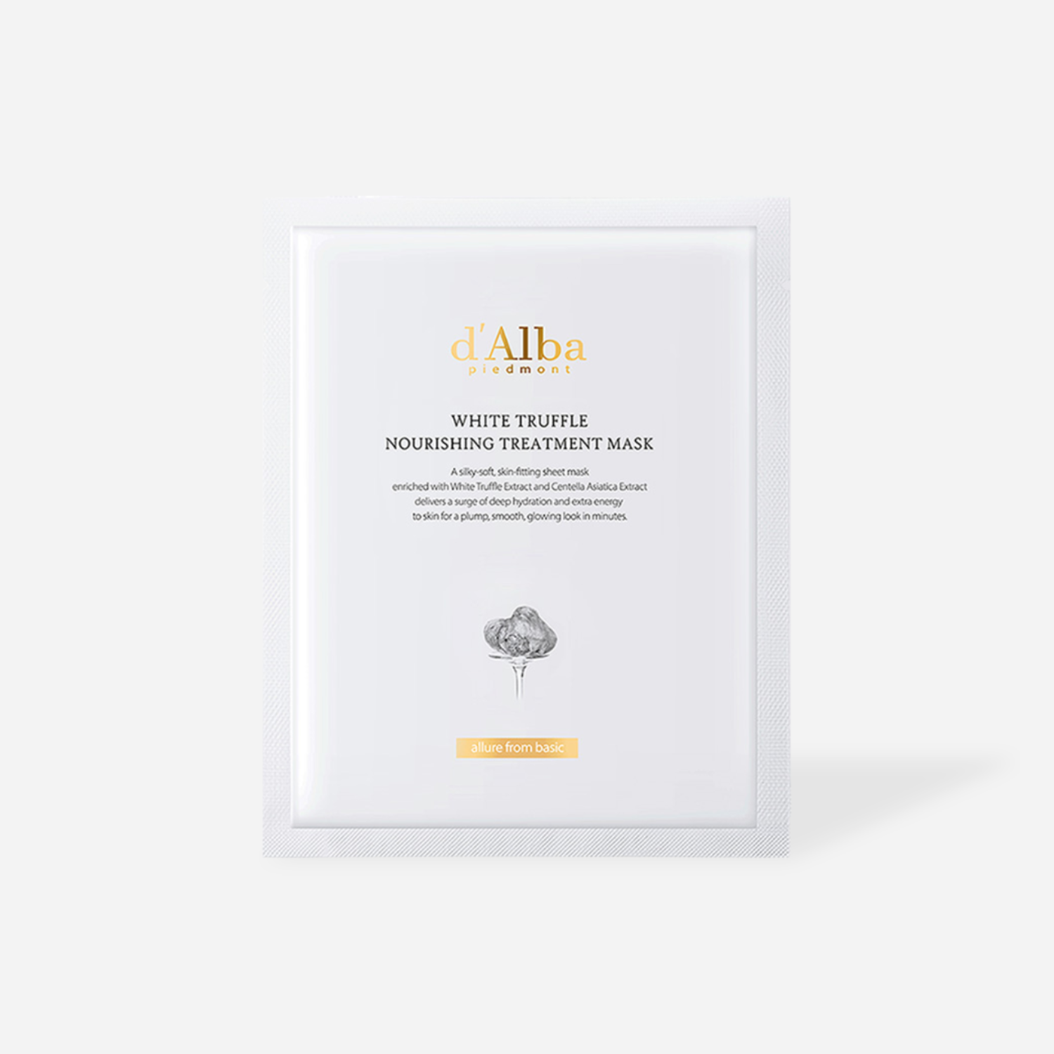 d'Alba White Truffle Nourishing Mask: Intense Hydration Here