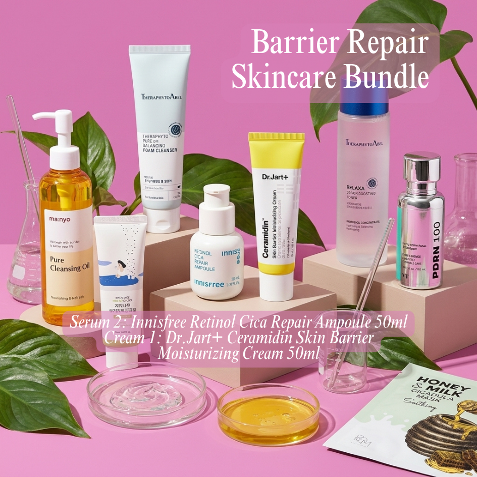 Repair & Restore | Barrier Repair Skincare Bundle | Ooshtush