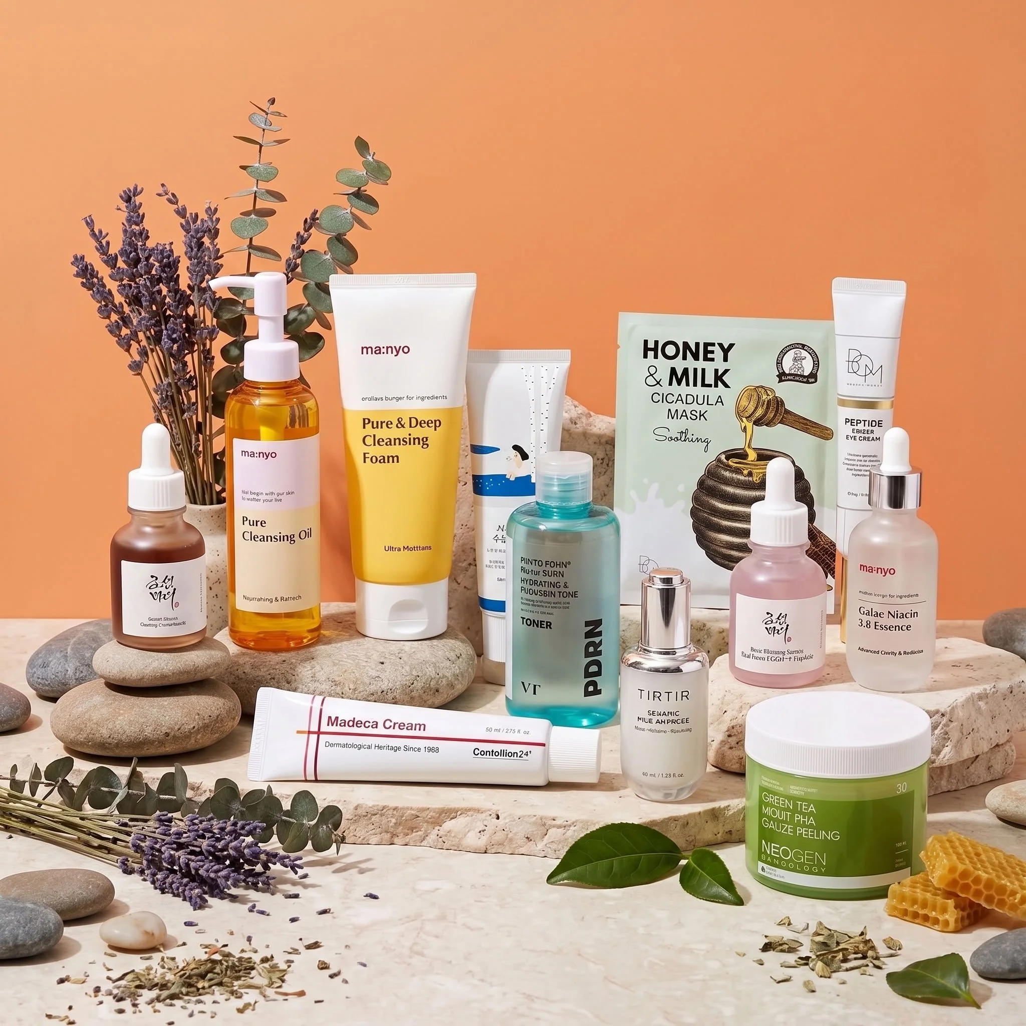 10-Step All Skin Nourishing Korean Skincare Routine | OoshTush | K-beauty Korean Skincare