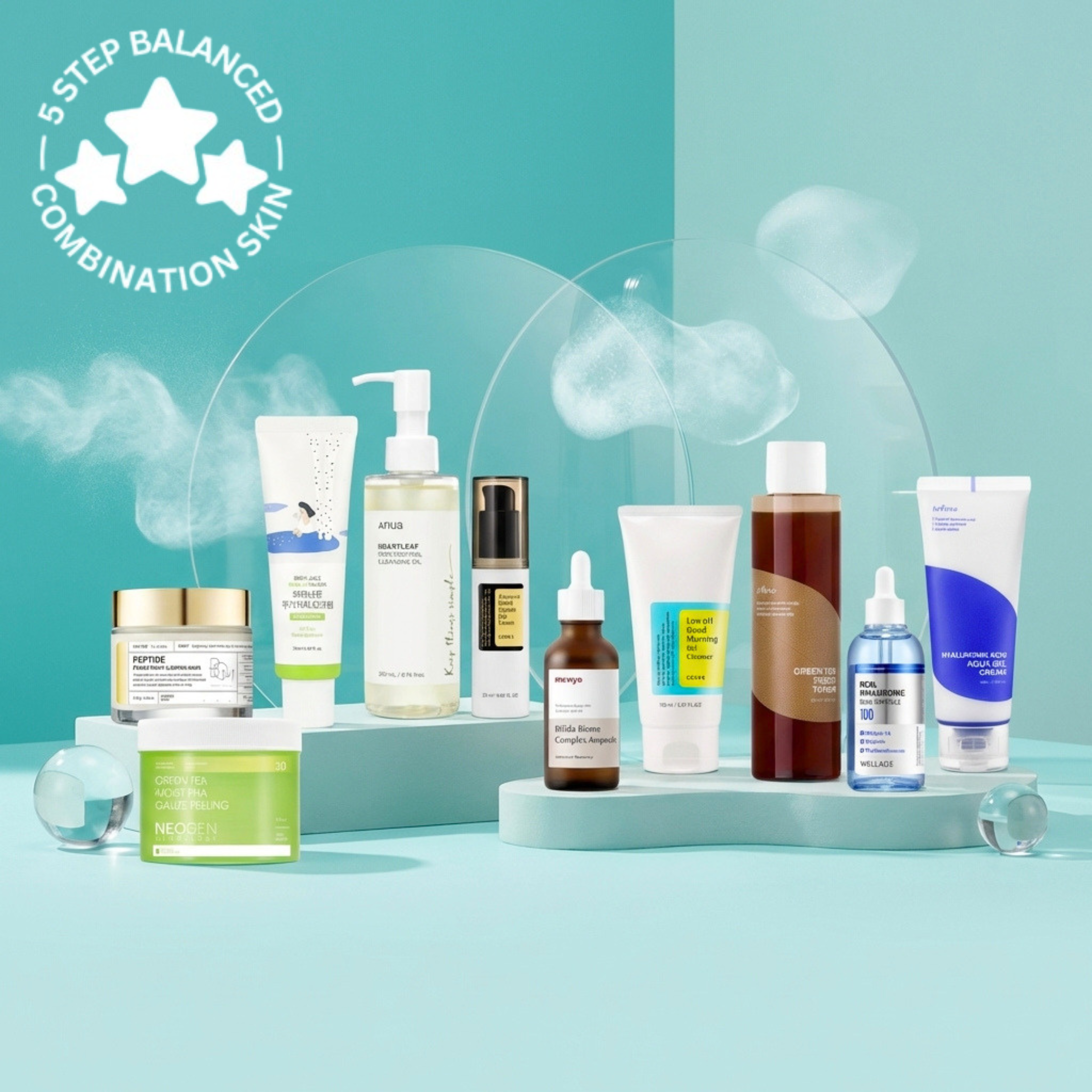 5-Step Balanced Routine for Combination Skin