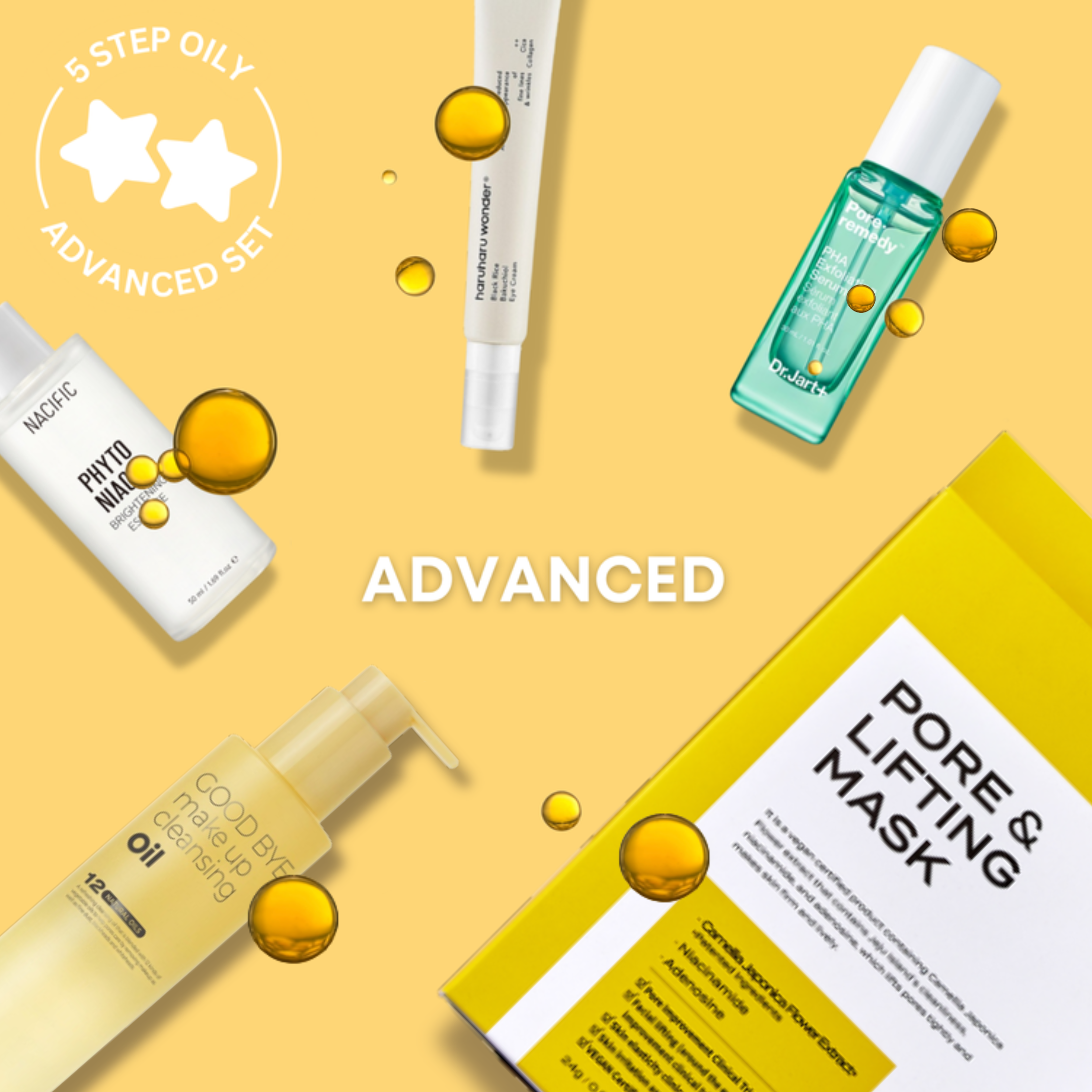 5-Step Shine-Free Skincare Routine for Oily Skin | OoshTush | K-beauty | Free Shipping Over $40 USD
