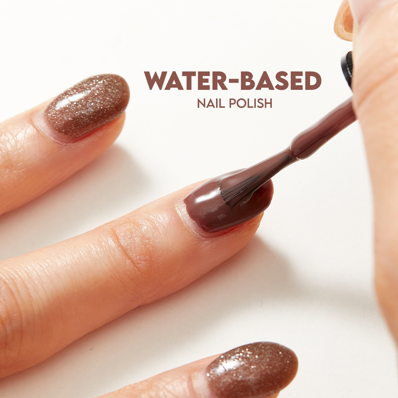 Amazon.com : Pluchke Water-based Halal Vegan-Certified Single Natural Nail  Polish | Non-toxic Oxygen & Water Permeable Breathable | Low-Odor  Cruelty-Free Brown color Nail Polish (Choco Brown, 0.24 fl oz) : Beauty &
