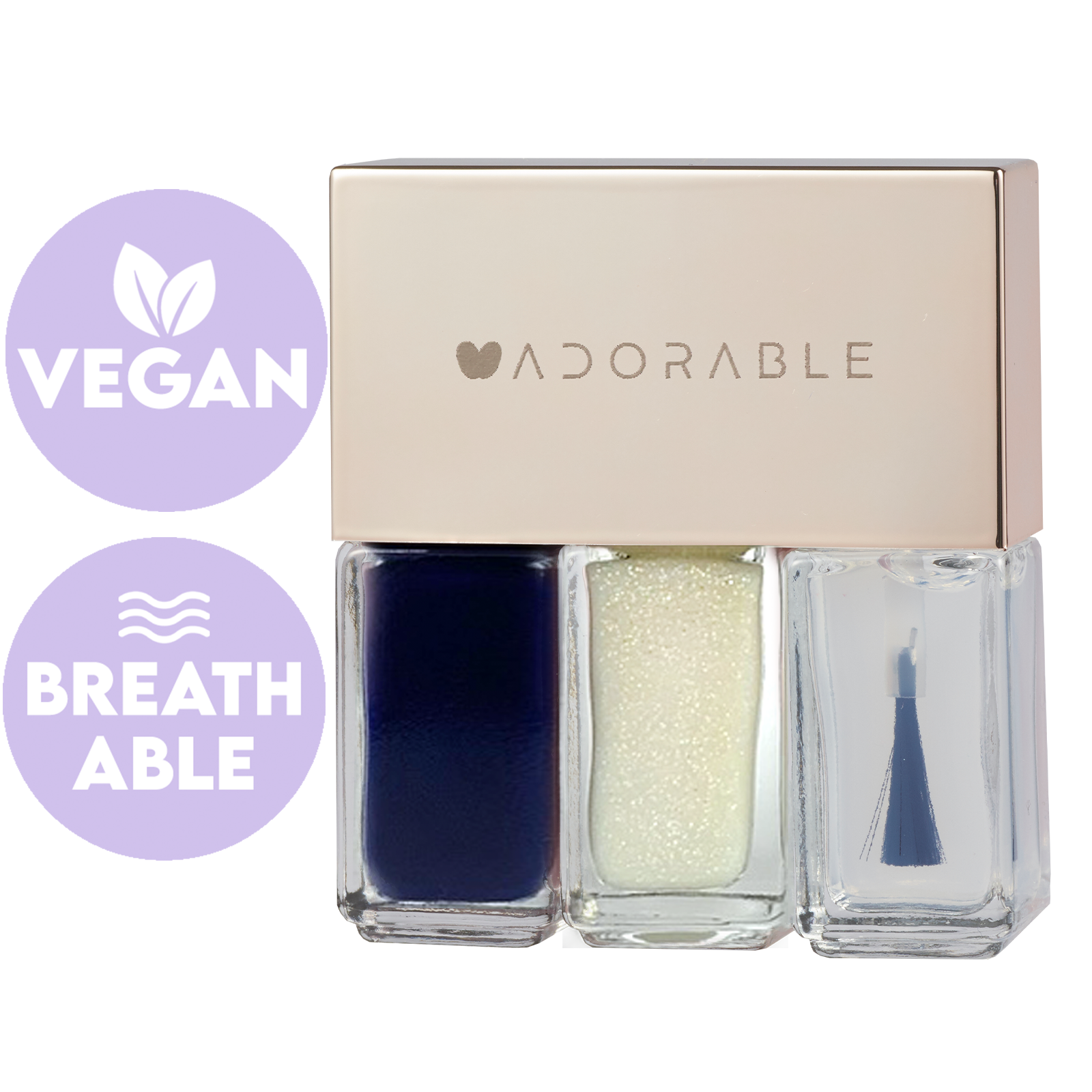 Adorable Waterbased Nail Polish Vegan Halal Peeloff Home Nail Muslim