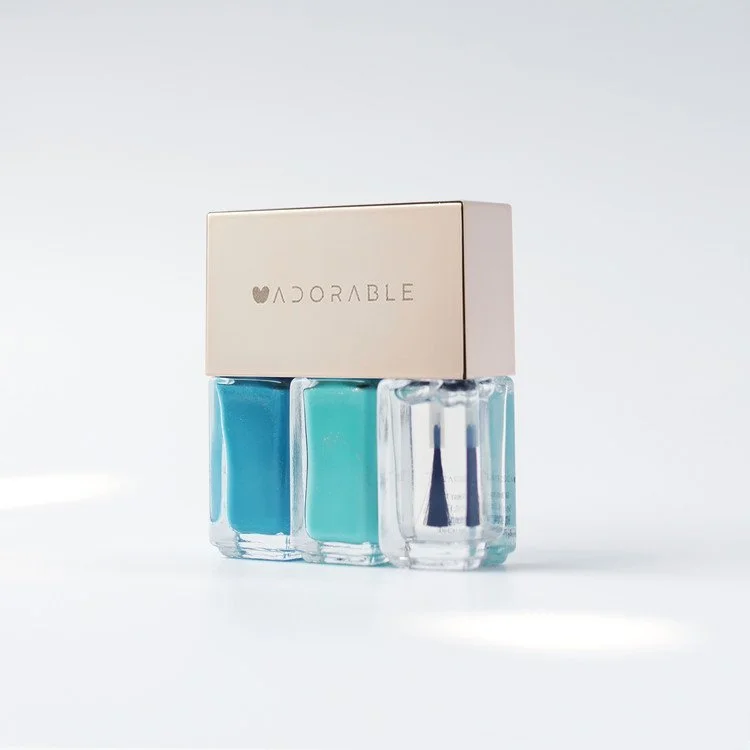 Adorable Waterbased Nail Polish Vegan Halal Peeloff Home Nail Muslim
