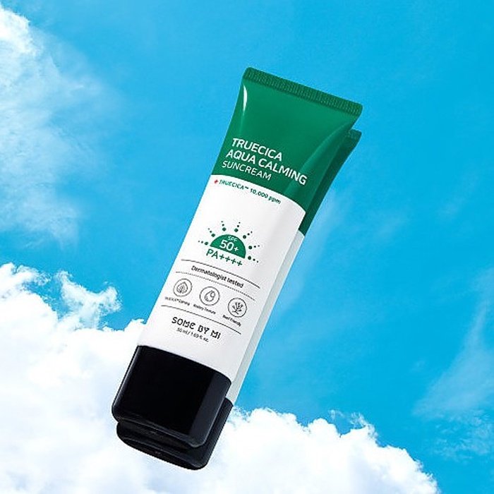 Some By Mi Truecica Aqua Calming Suncream SPF50+ PA++++ 50ml | OoshTush | K-beauty | Free Shipping Over $40 USD