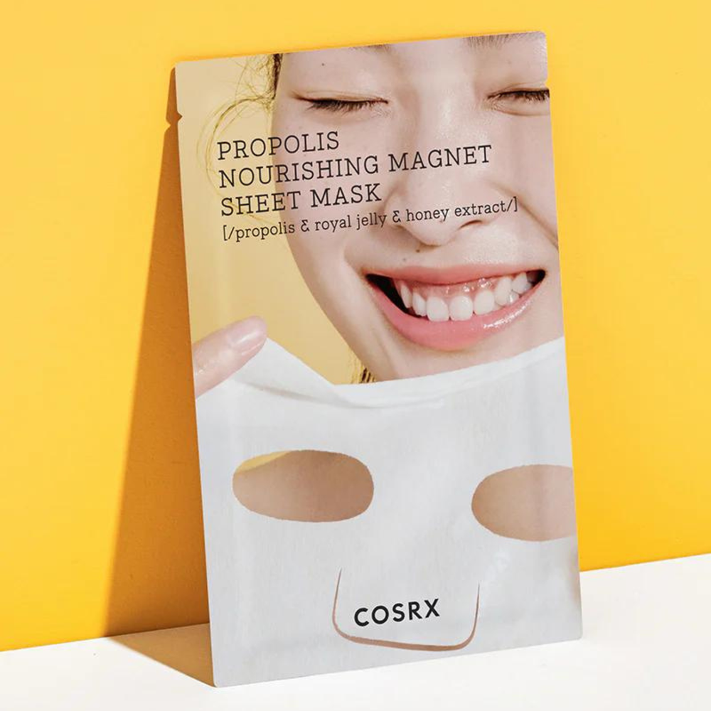 COSRX Propolis Nourishing Magnet Sheet Mask for Skin Repair — OoshTush