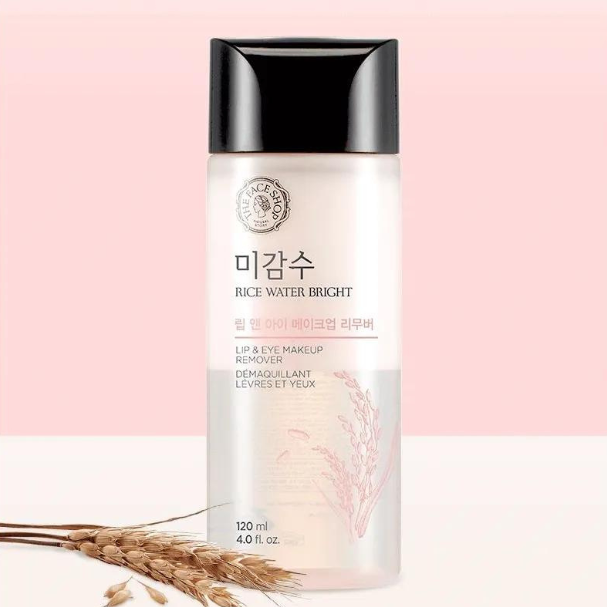 The Face Shop Rice Water Bright Lip & Eye Makeup Remover 120ml