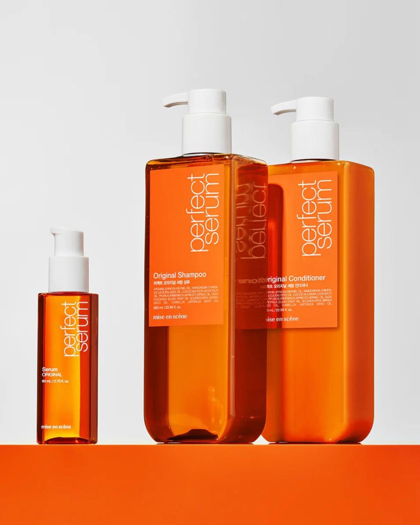 Self-care include hair care! Achieve a healthier and more radiant look with Mise En Scene's Perfect Original Serum Shampoo &amp; Hair Serum which are formulated to provide intensive damage repair, revive dry and weak hair, increase hair&rsquo;s elast