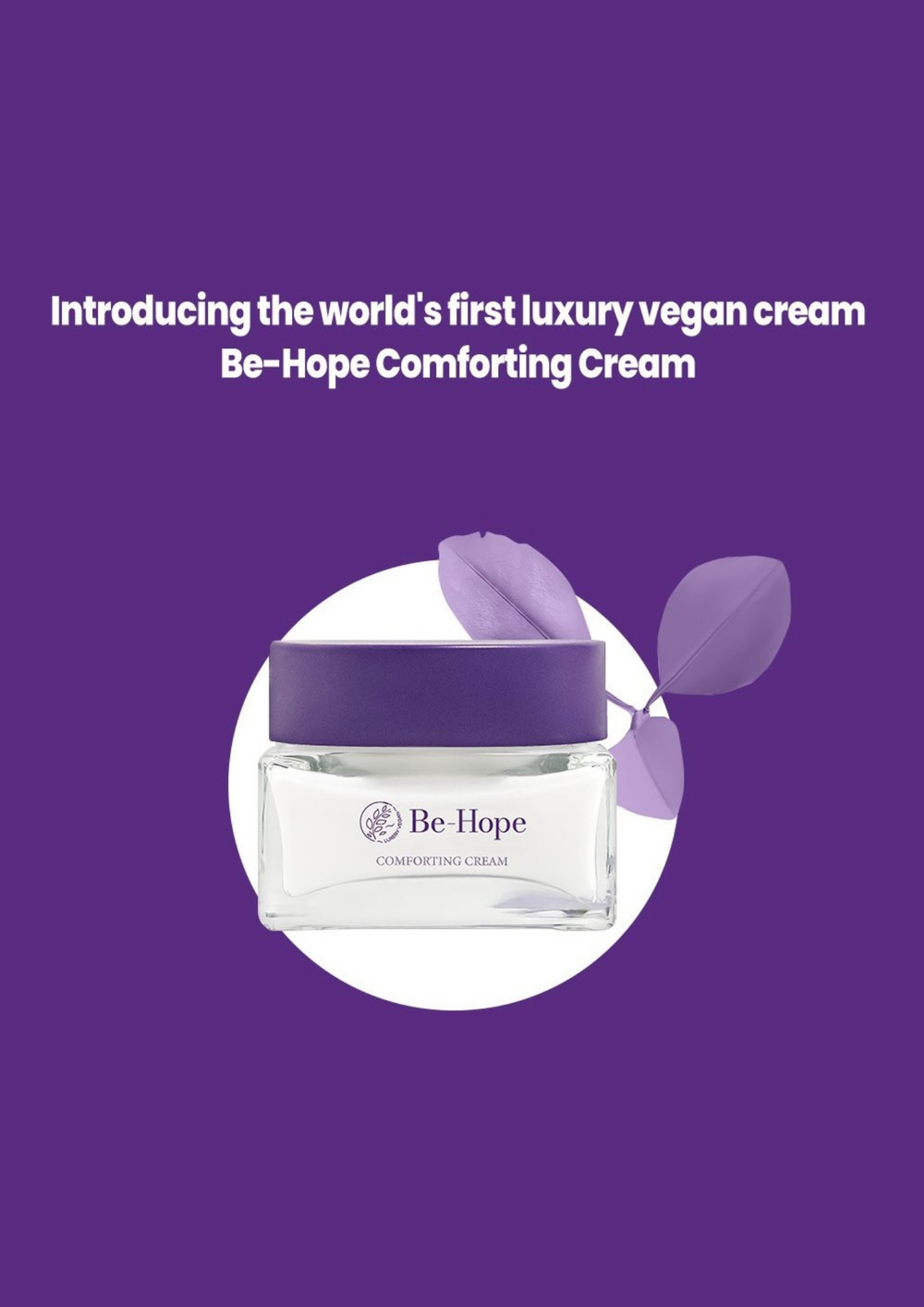Luxury Vegan Comforting Cream for Vibrant Skin - Be-Hope — OoshTush