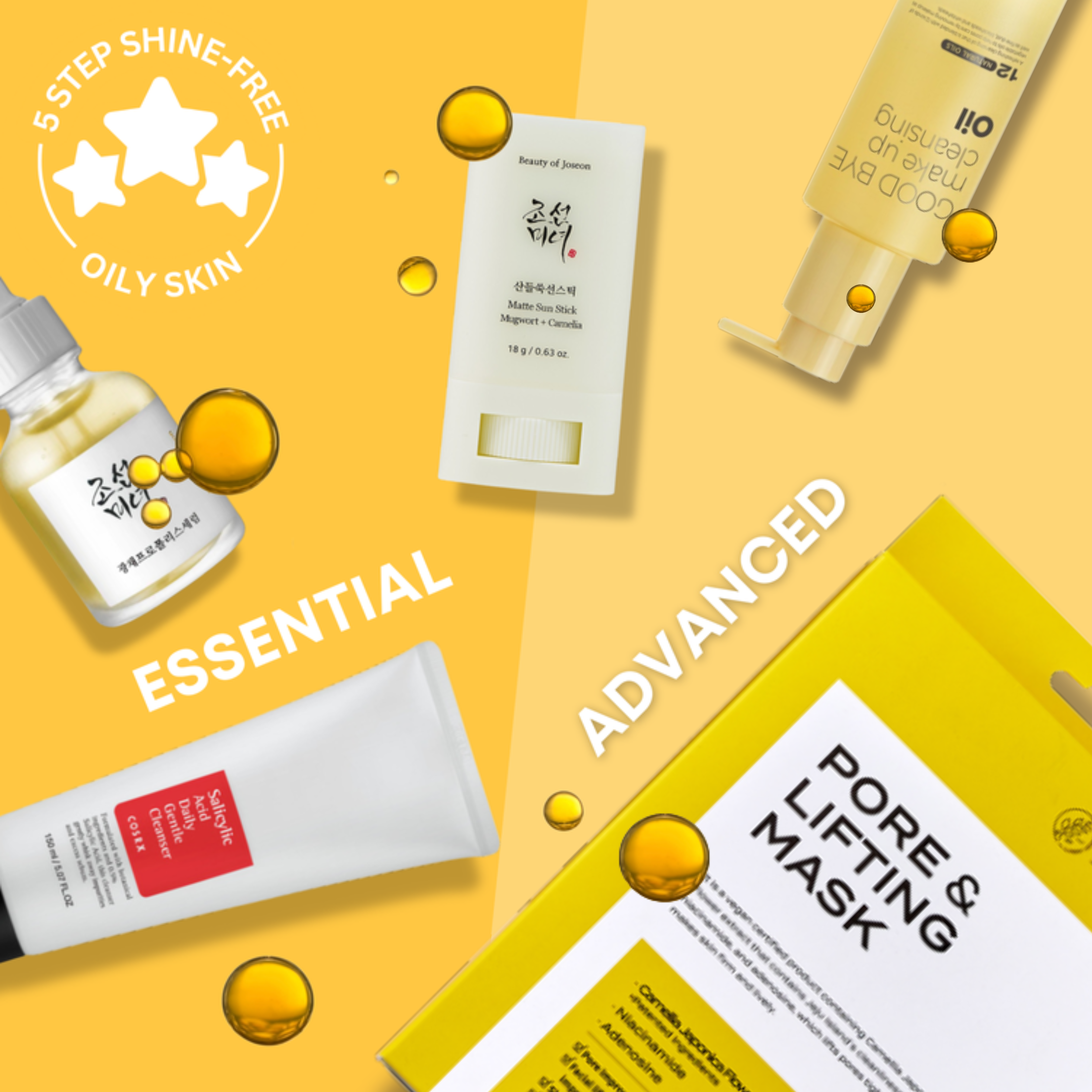 K-Beauty 10-Step Nourishing Skincare Routine All Skin & Sensitive/Acne-prone Skin