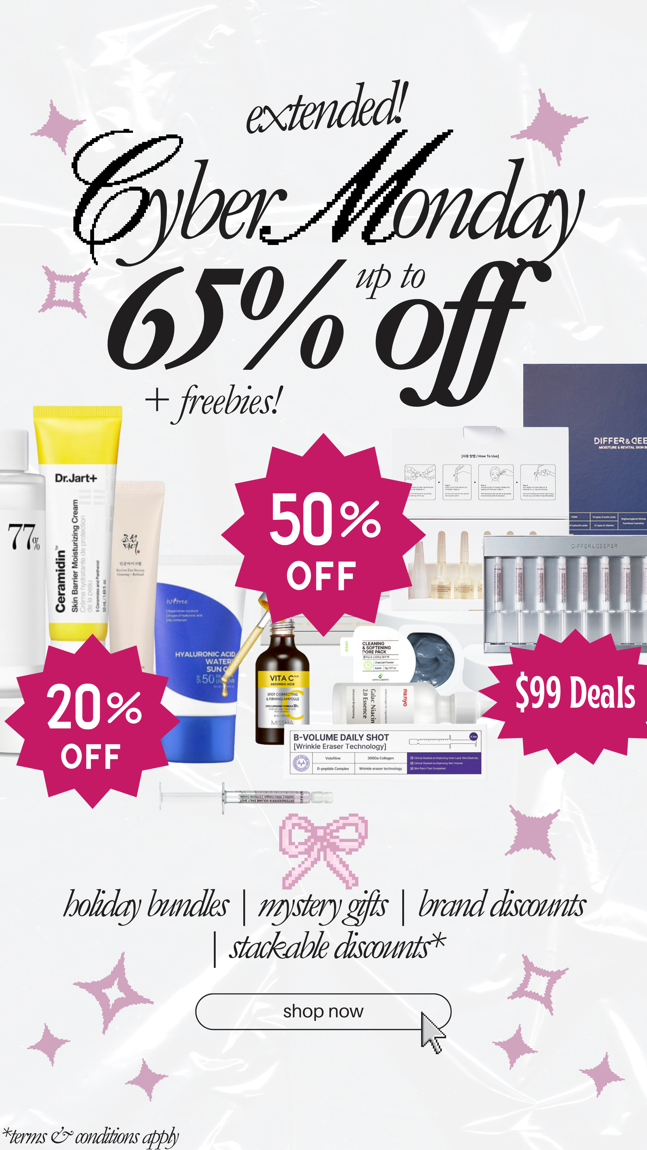 Beauty Blackout Sale Extended: Cyber Monday Edition