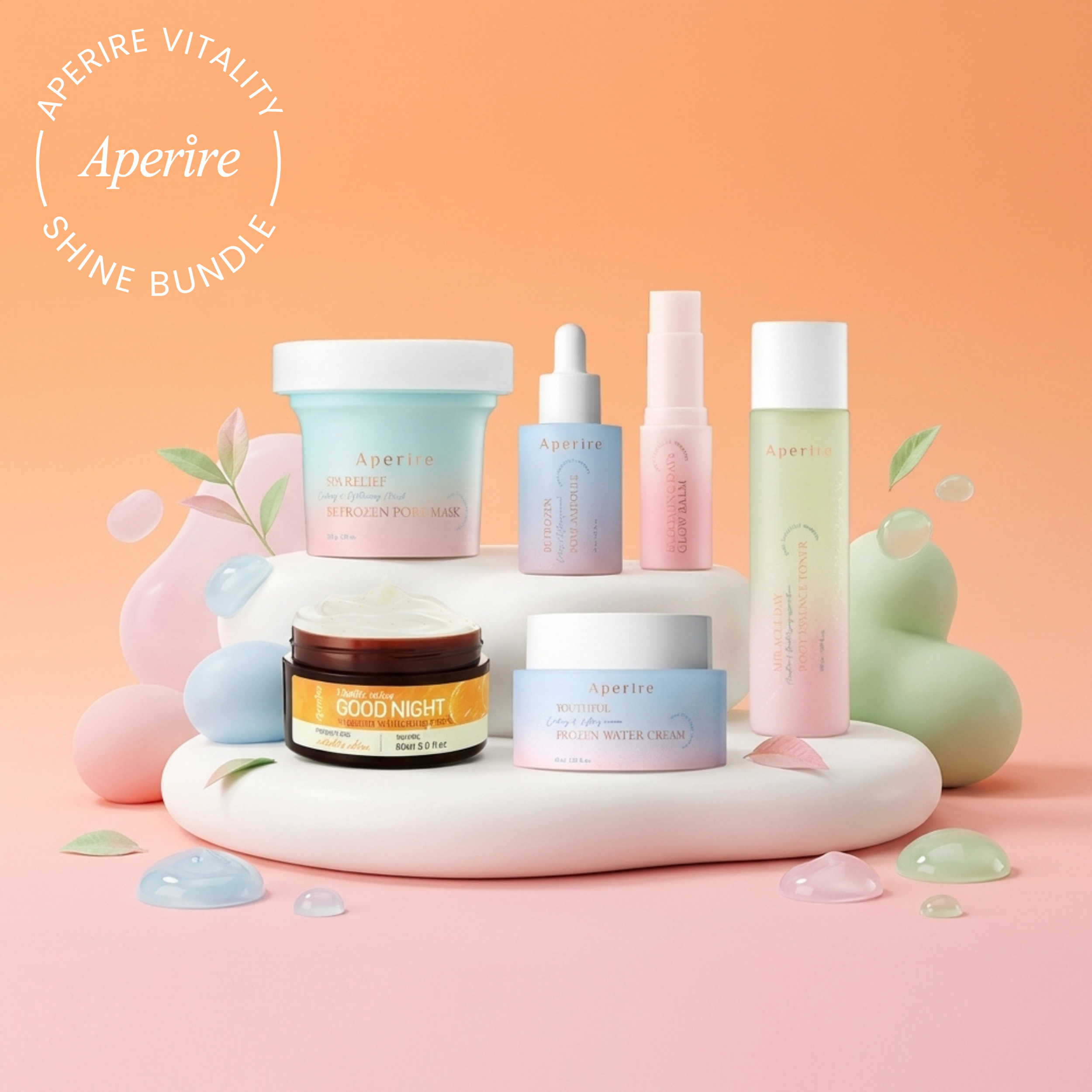 Aperire Vitality Shine Glow Bundle