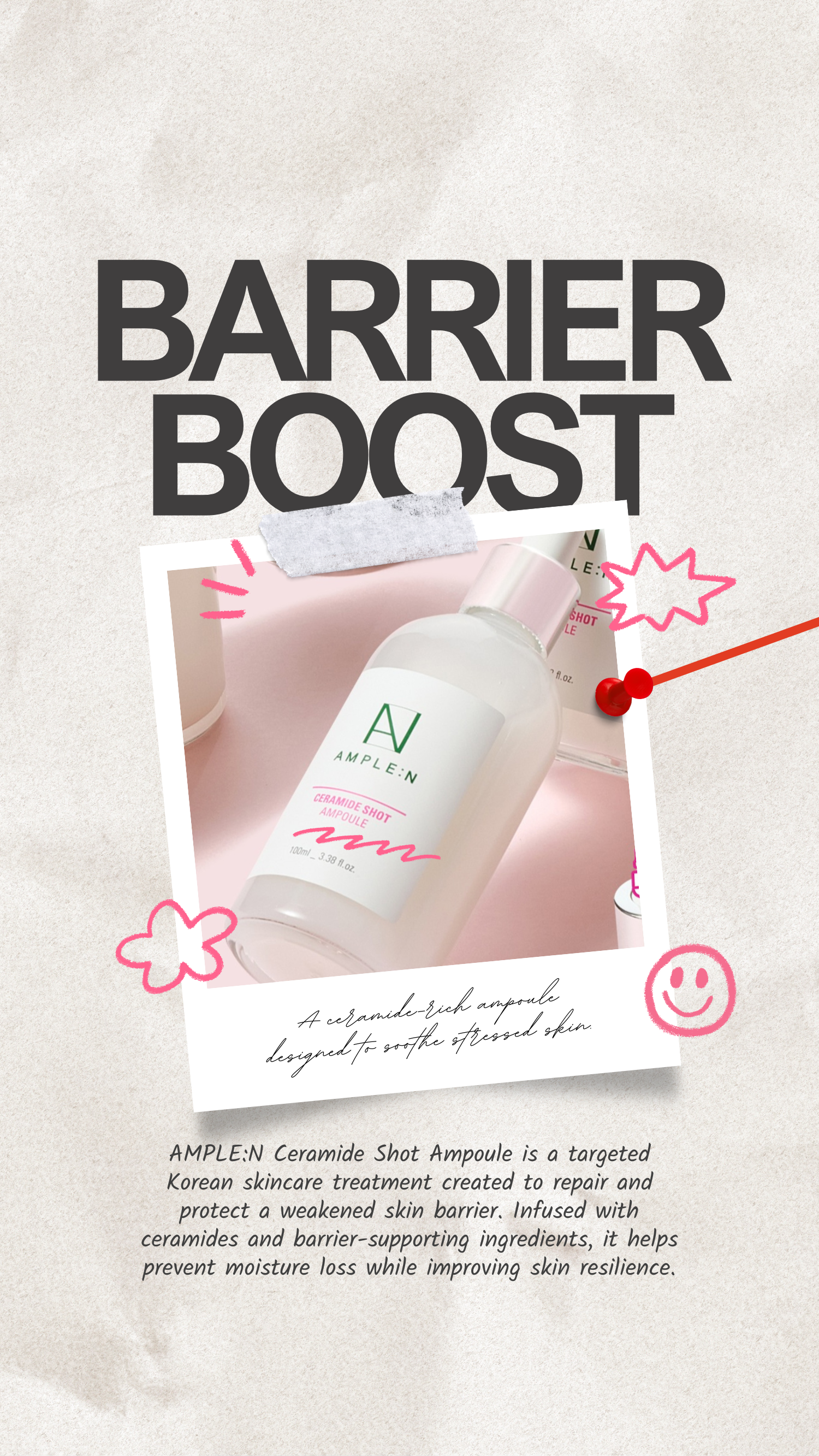 Barrier Boost in a Bottle: Why AMPLE:N Ceramide Shot Ampoule Is a Skin-Saving Essential