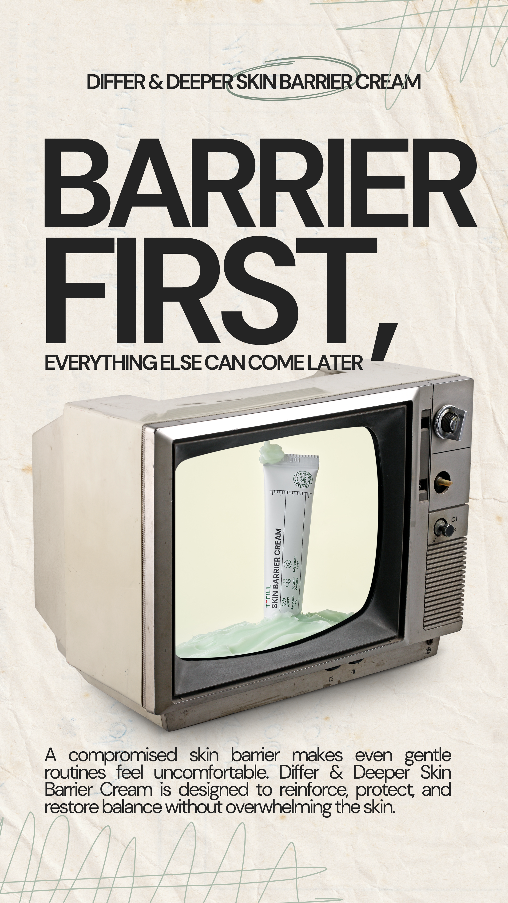 Barrier First, Everything Else Later