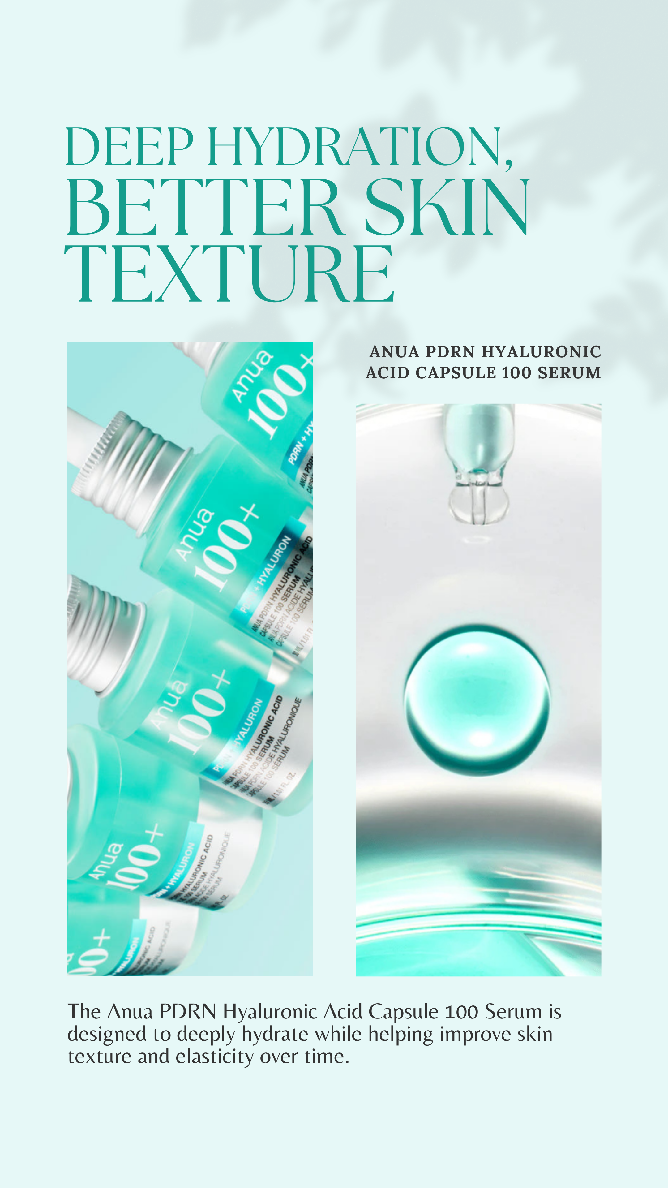 Deep Hydration, Better Skin Texture