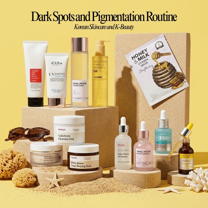 Your glow-up routine just got even better. ✨💛

Our newly updated Dark Spots &amp; Pigmentation Routine is designed to help visibly brighten dull skin, fade the appearance of post-acne marks and discoloration, and promote a more even-looking complexi