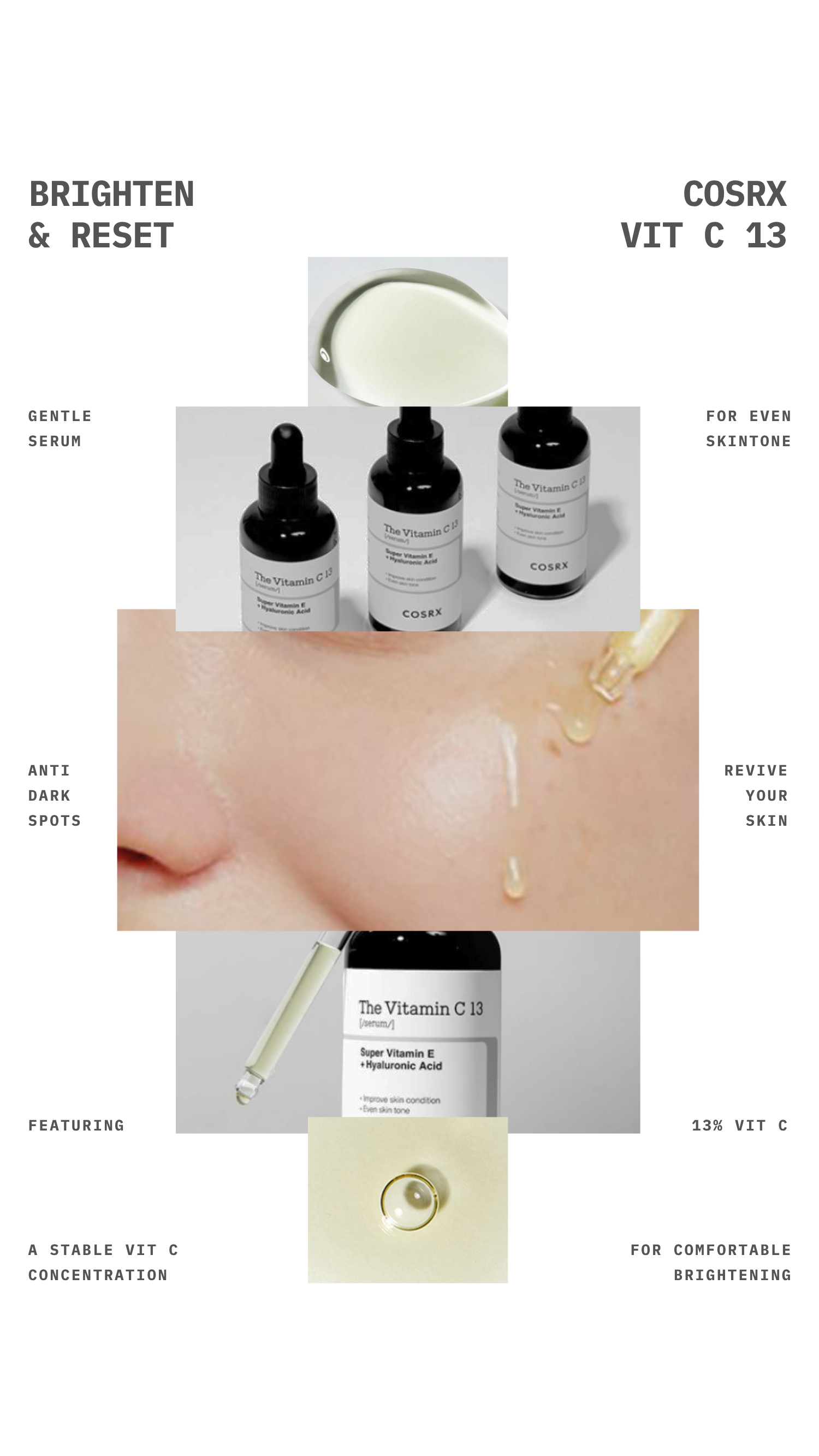 Brighten &amp; Reset with COSRX