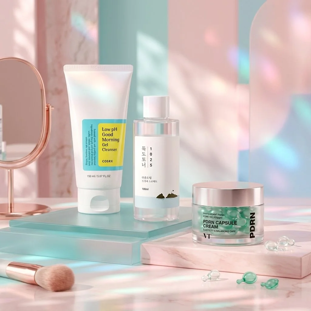 ✨ Less steps. Smarter skincare. Better results. ✨

Meet our new 3-Step Skin Streaming page&mdash;a curated collection of simple yet effective Korean skincare routines designed around your skin's unique needs. Whether you're targeting acne, dehydratio