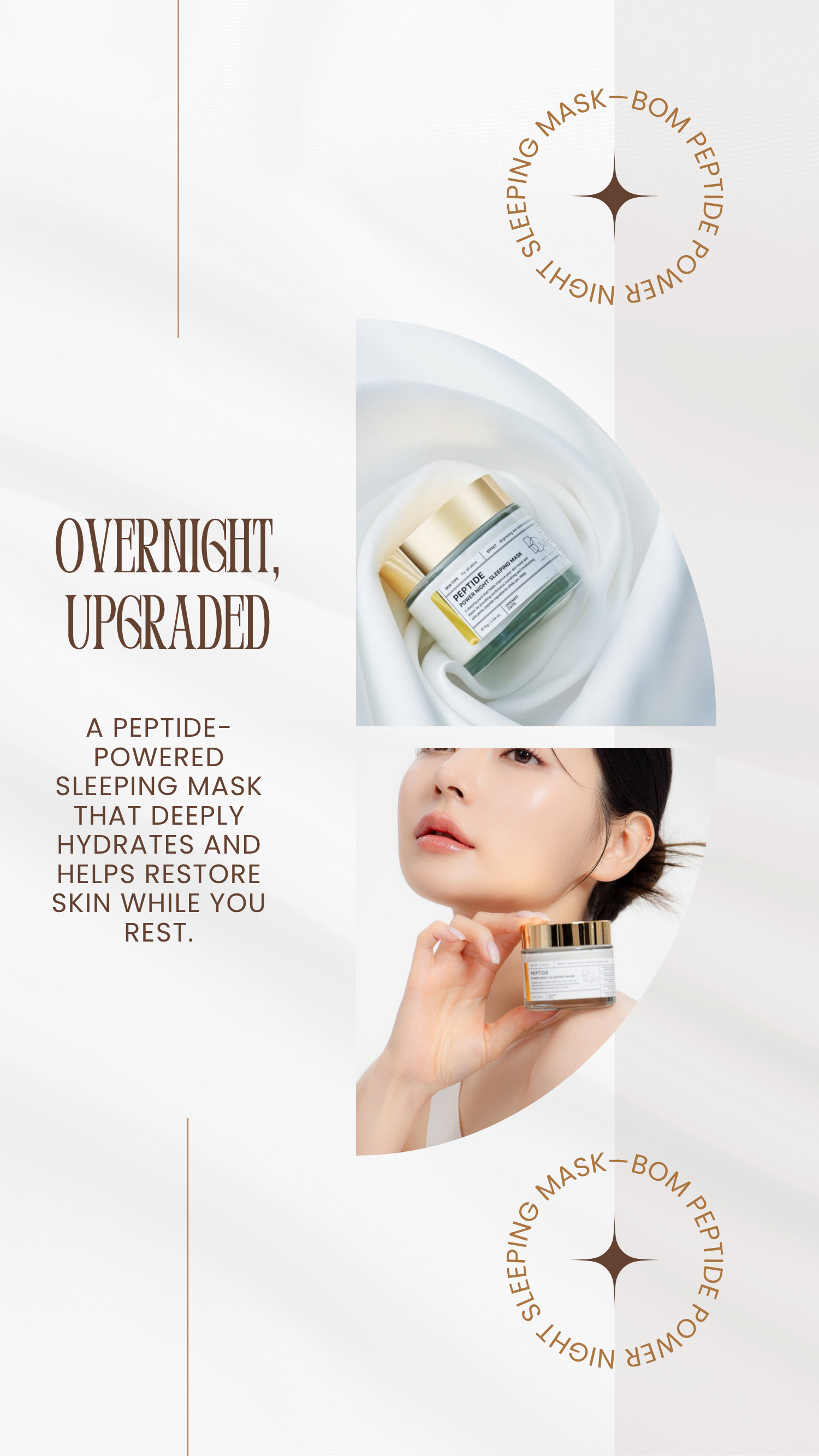Overnight, Upgraded With Peptides